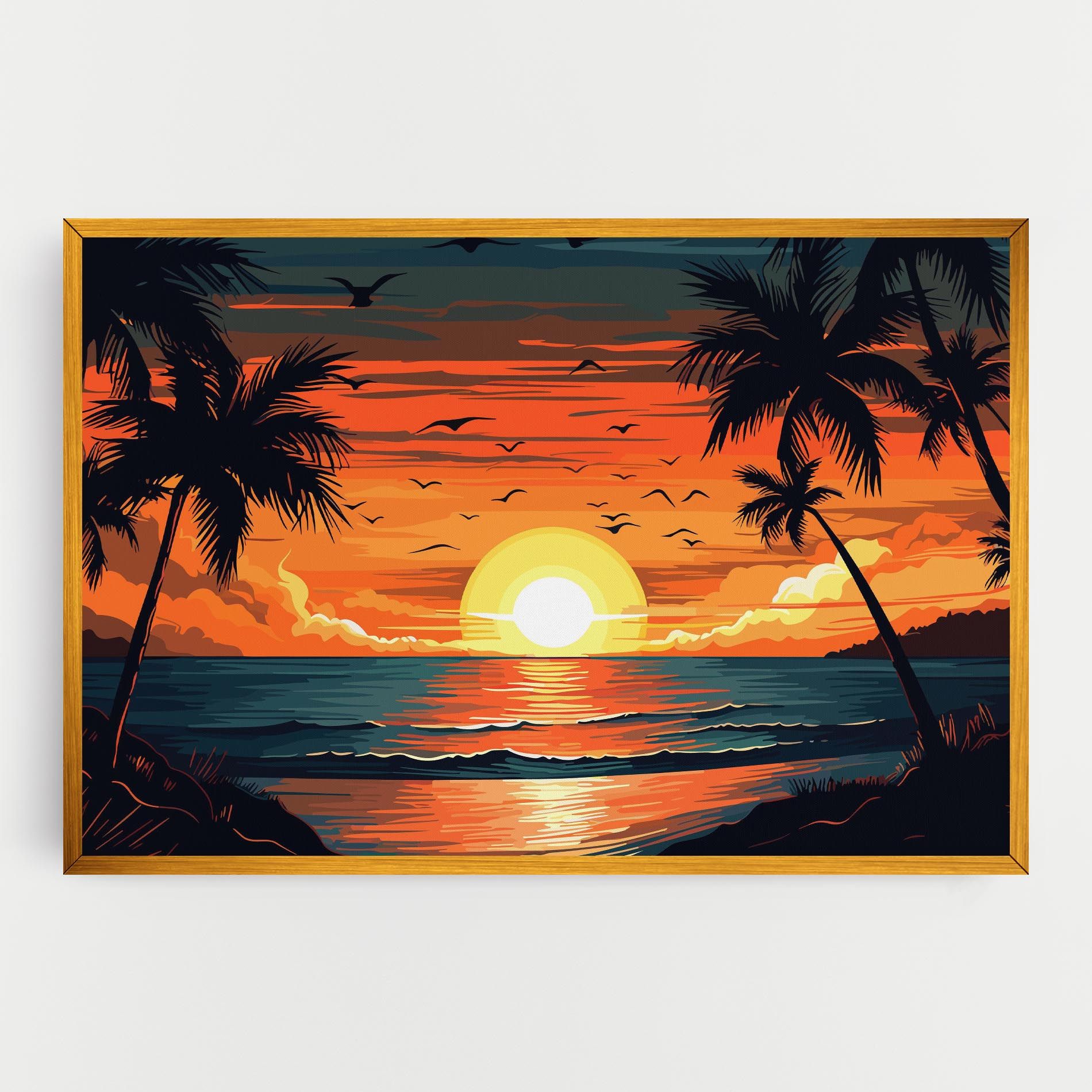 Amazing Sunset View mockup 0