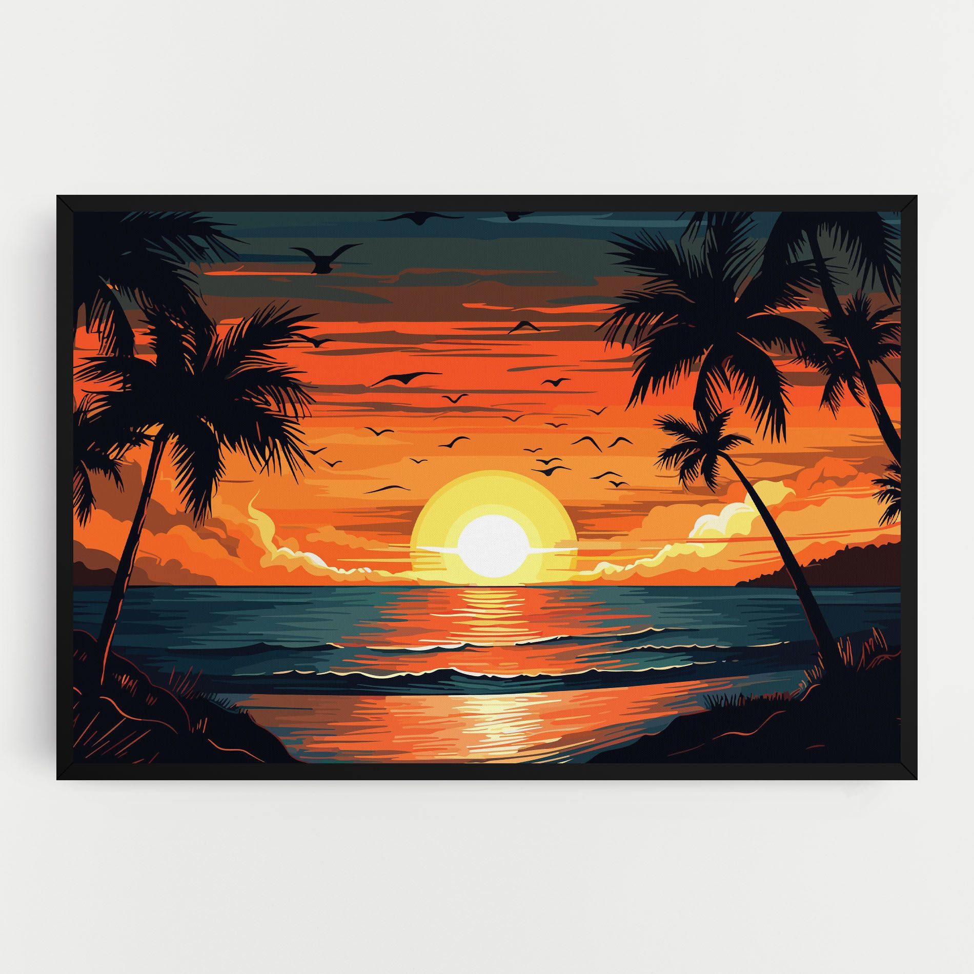 Amazing Sunset View mockup 0