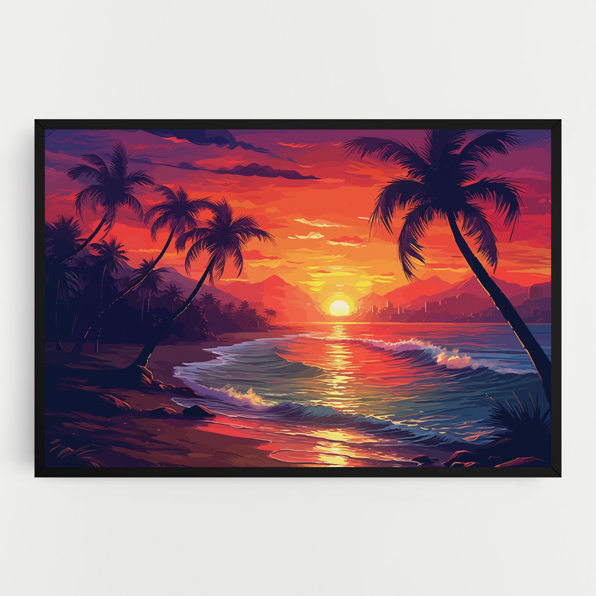 Purple Orange Sunlight mockup 0