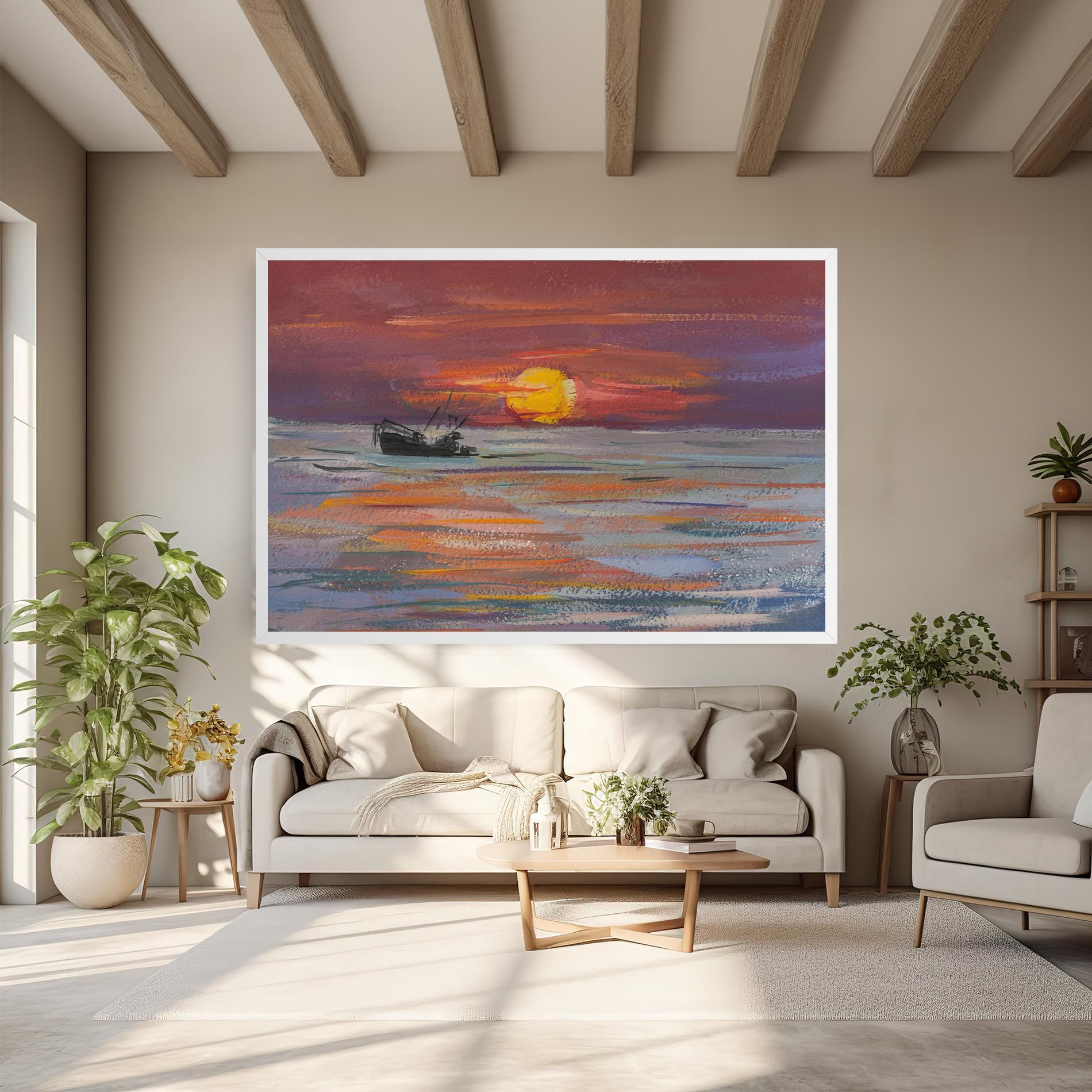 Sea Ship Painting mockup 6