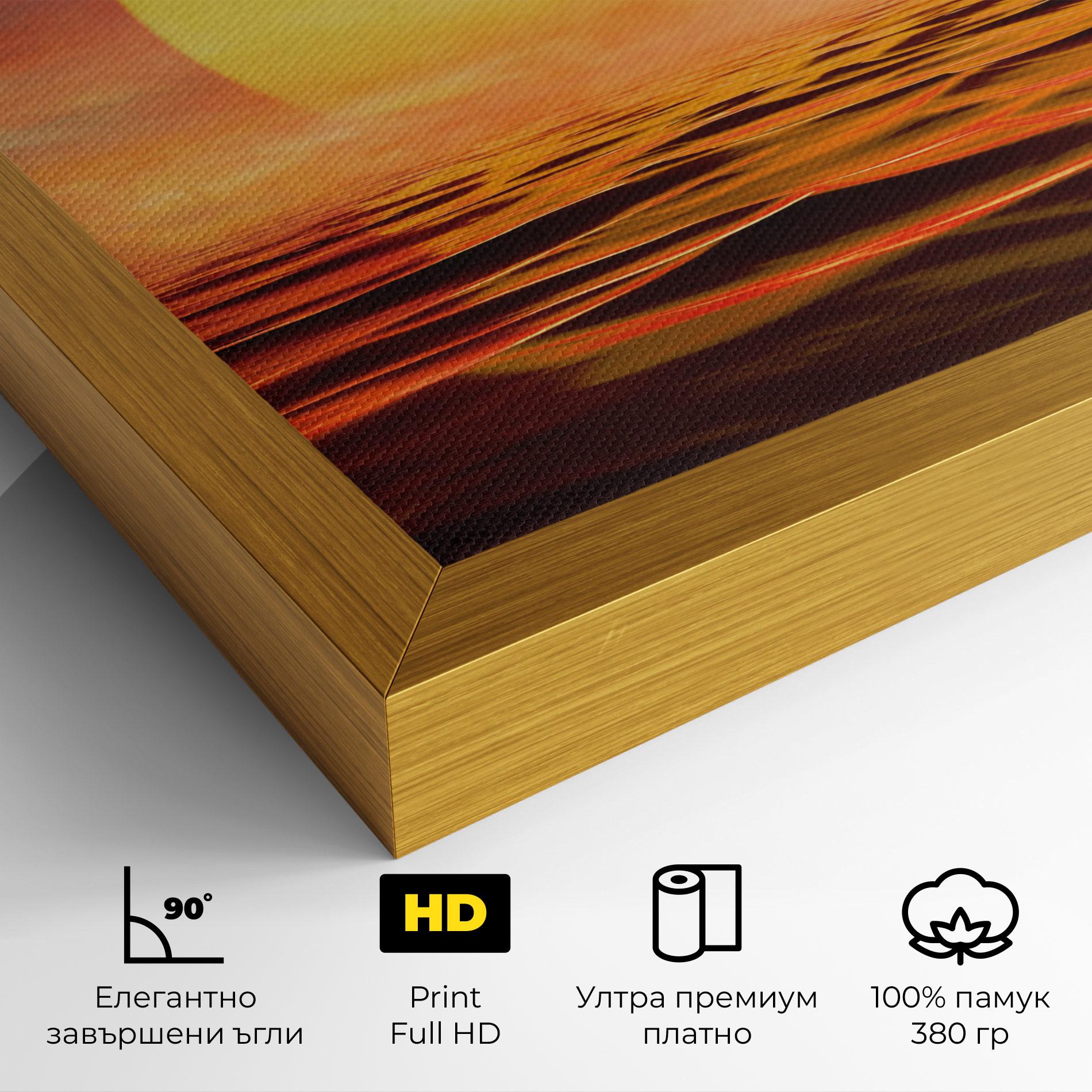 Картина на платно Clouds Reflection Sky mockup 4