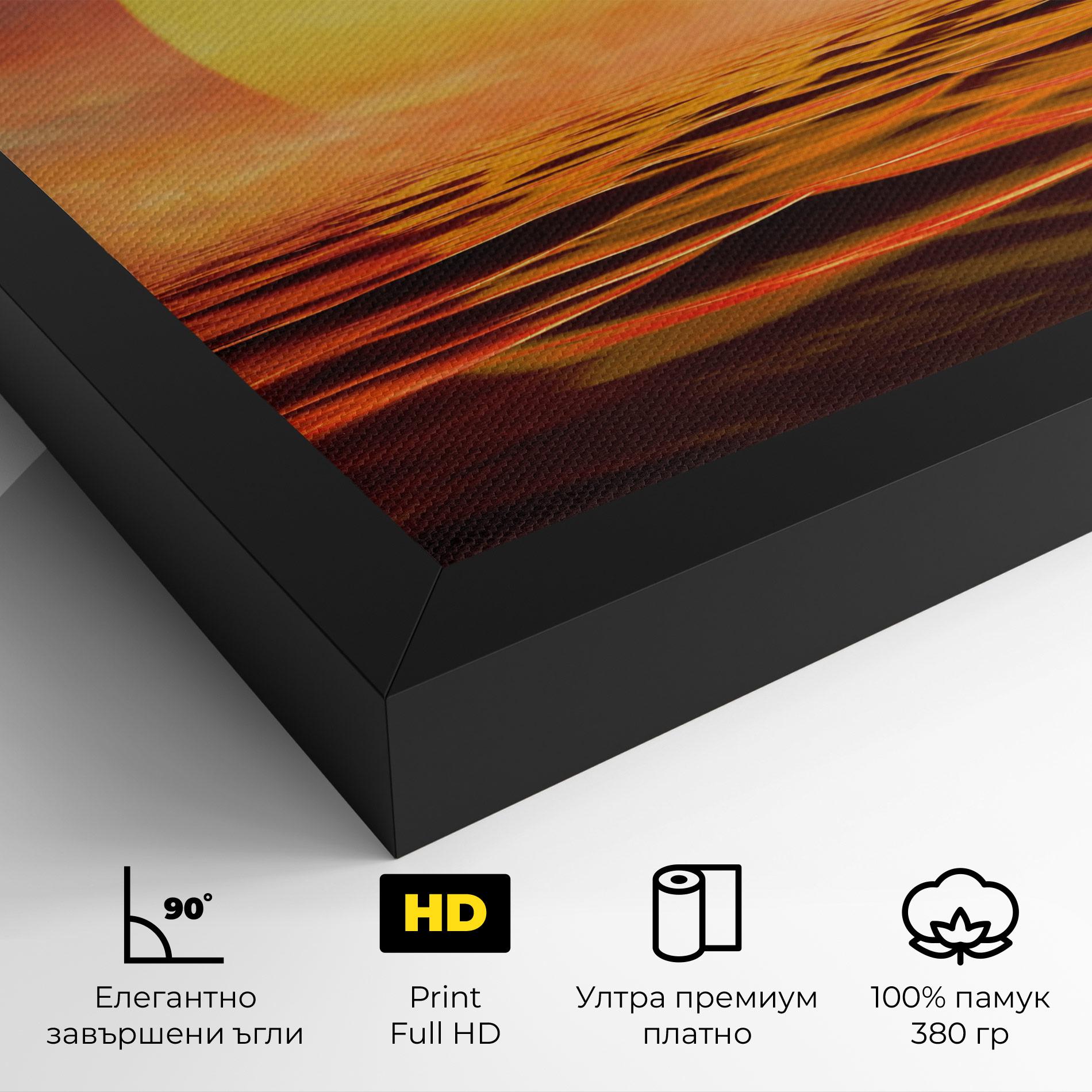 Картина на платно Clouds Reflection Sky mockup 4