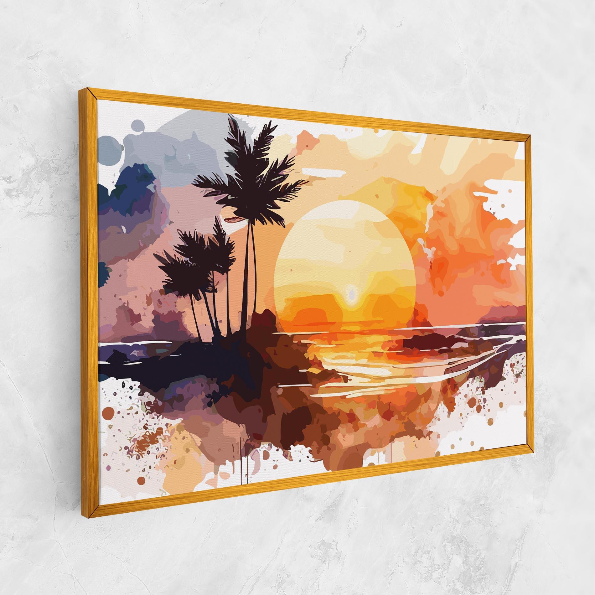 Картина на платно Beautiful Sunrise mockup 1
