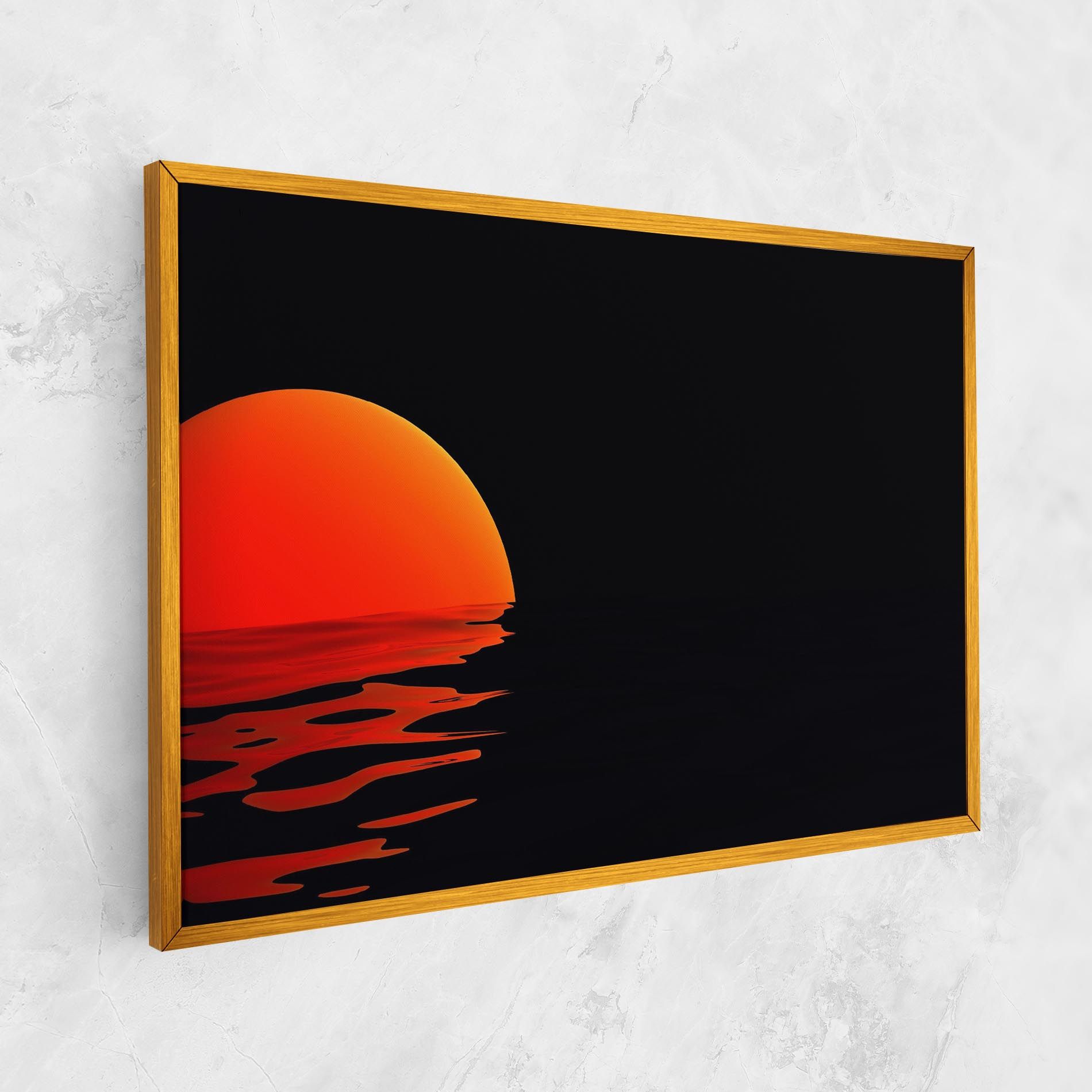 Red Evening Sunset mockup 1