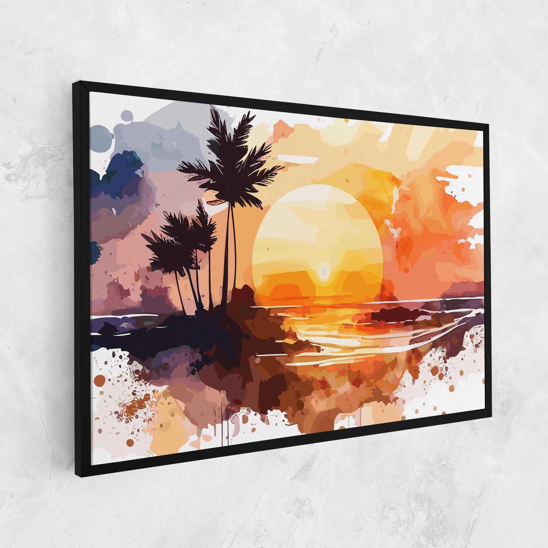 Картина на платно Beautiful Sunrise mockup 1