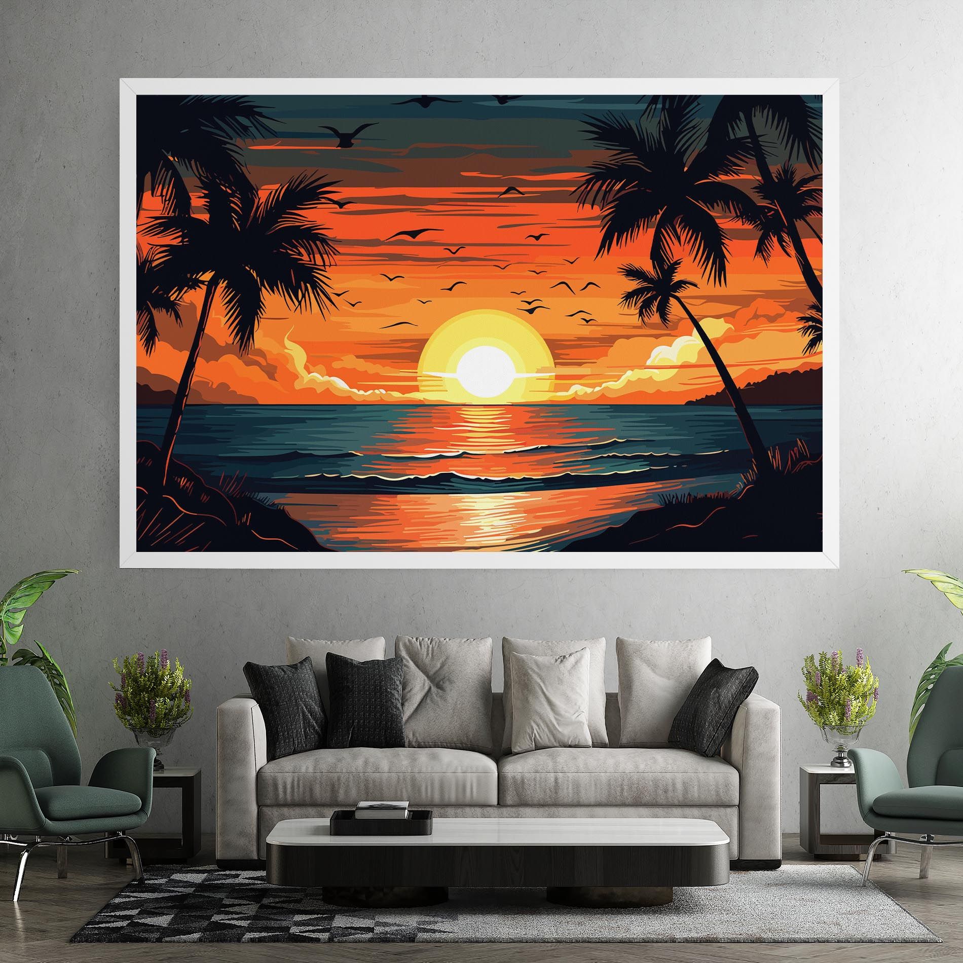 Amazing Sunset View mockup 7
