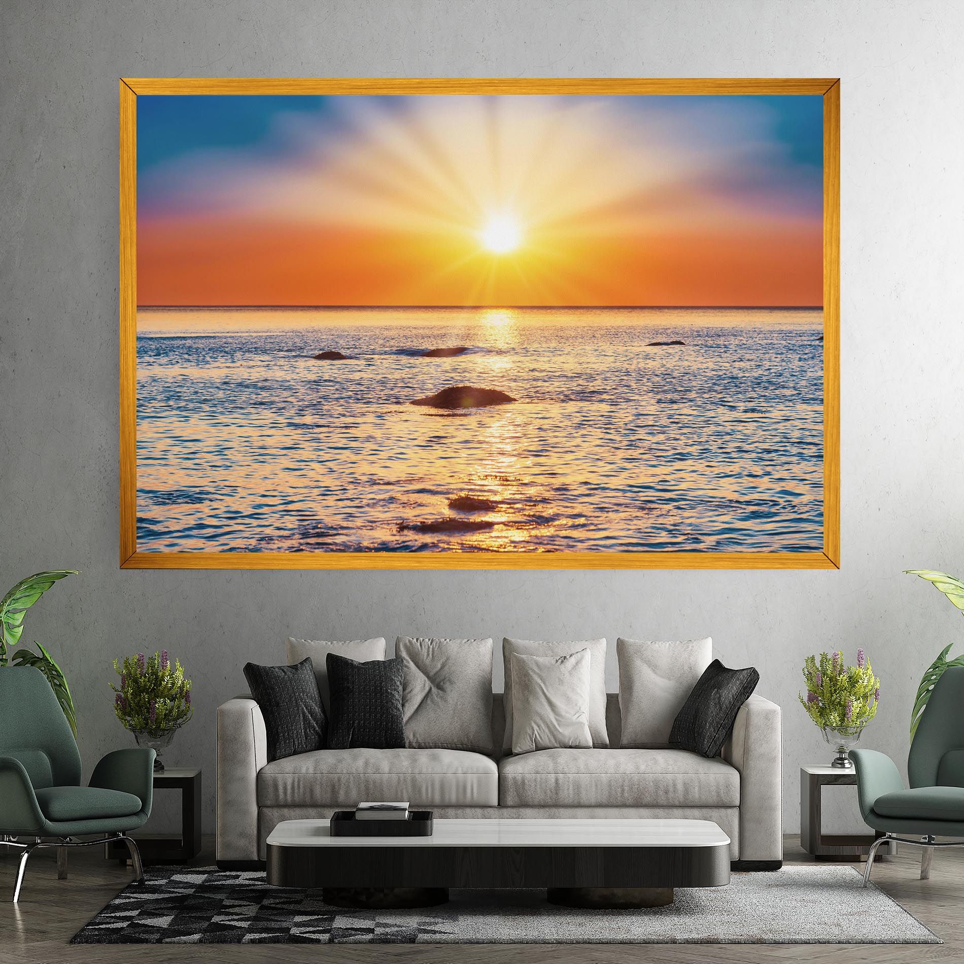 Sunset Beach Rocks mockup 7