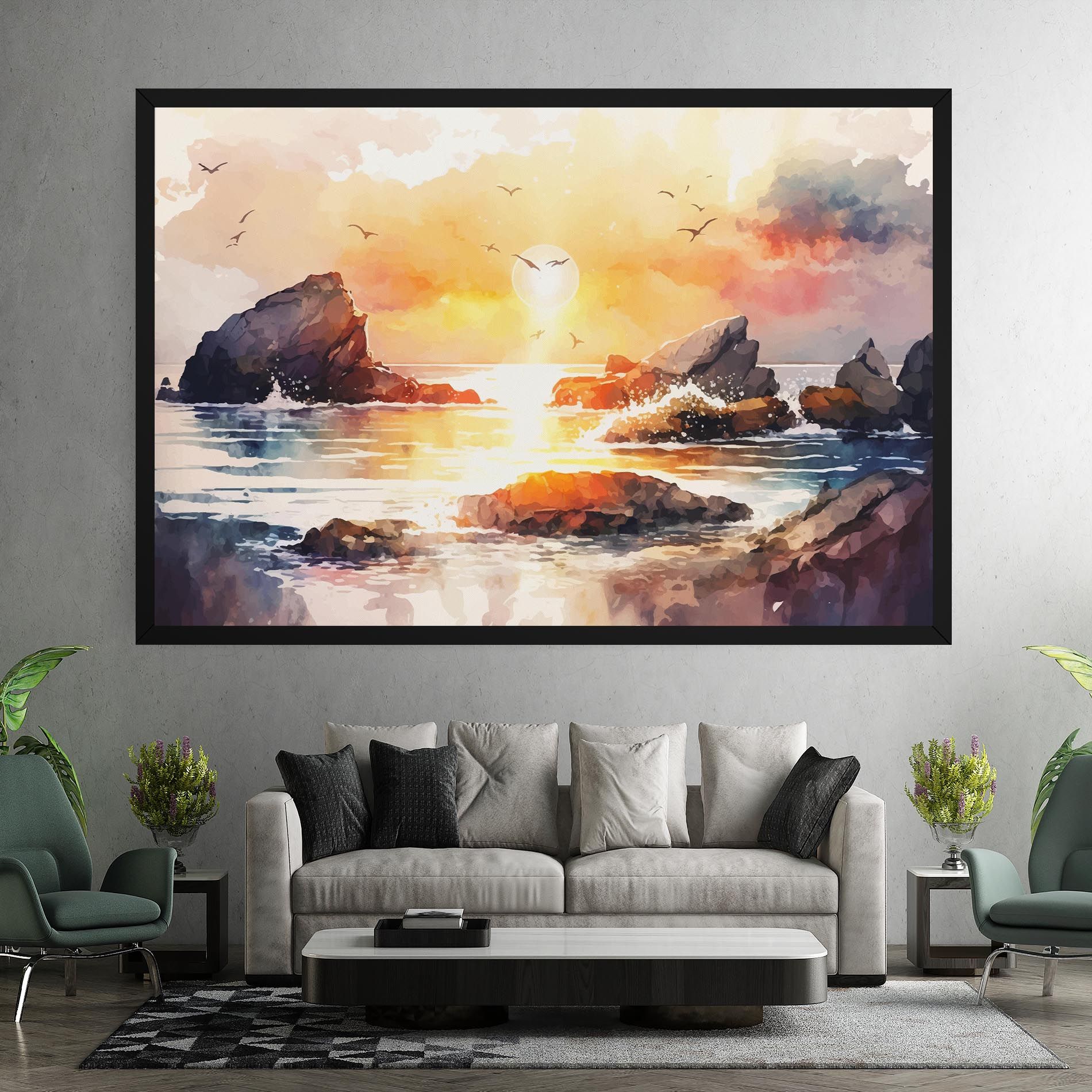 Pretty Pastel Sunset mockup 7