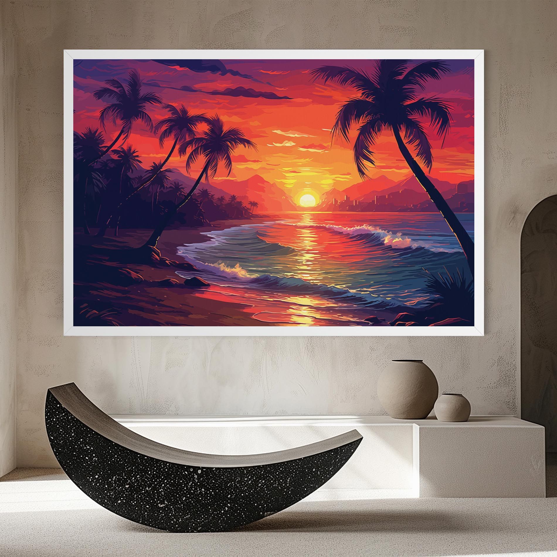 Purple Orange Sunlight mockup 8