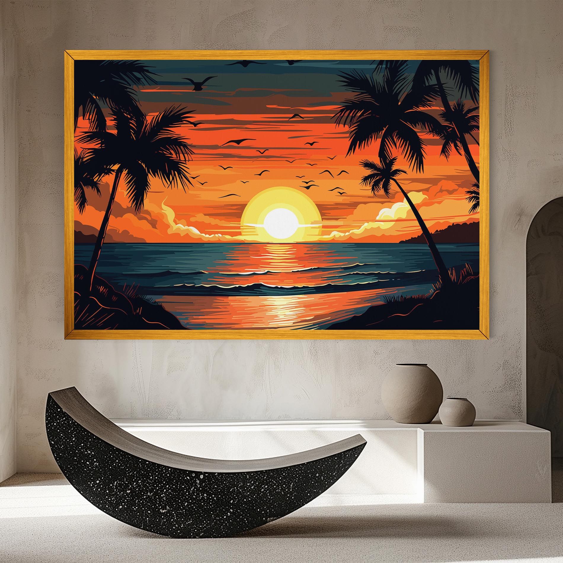 Amazing Sunset View mockup 8