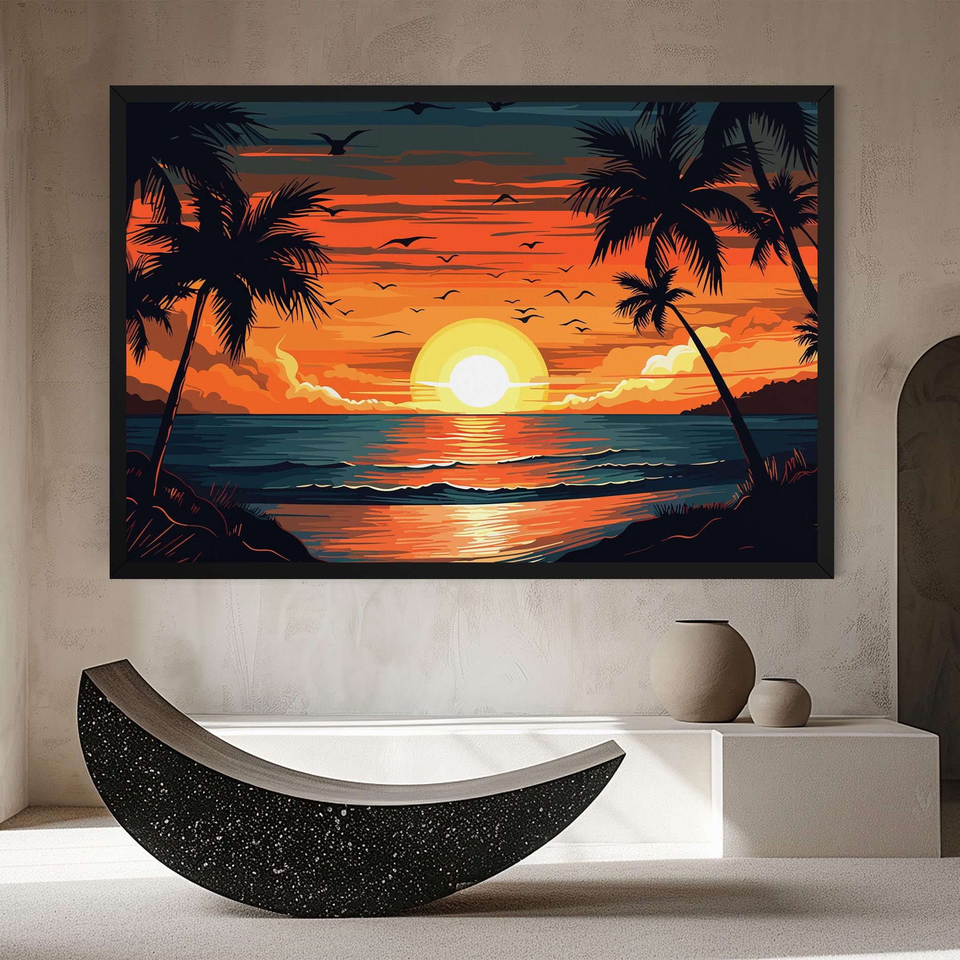 Amazing Sunset View mockup 8