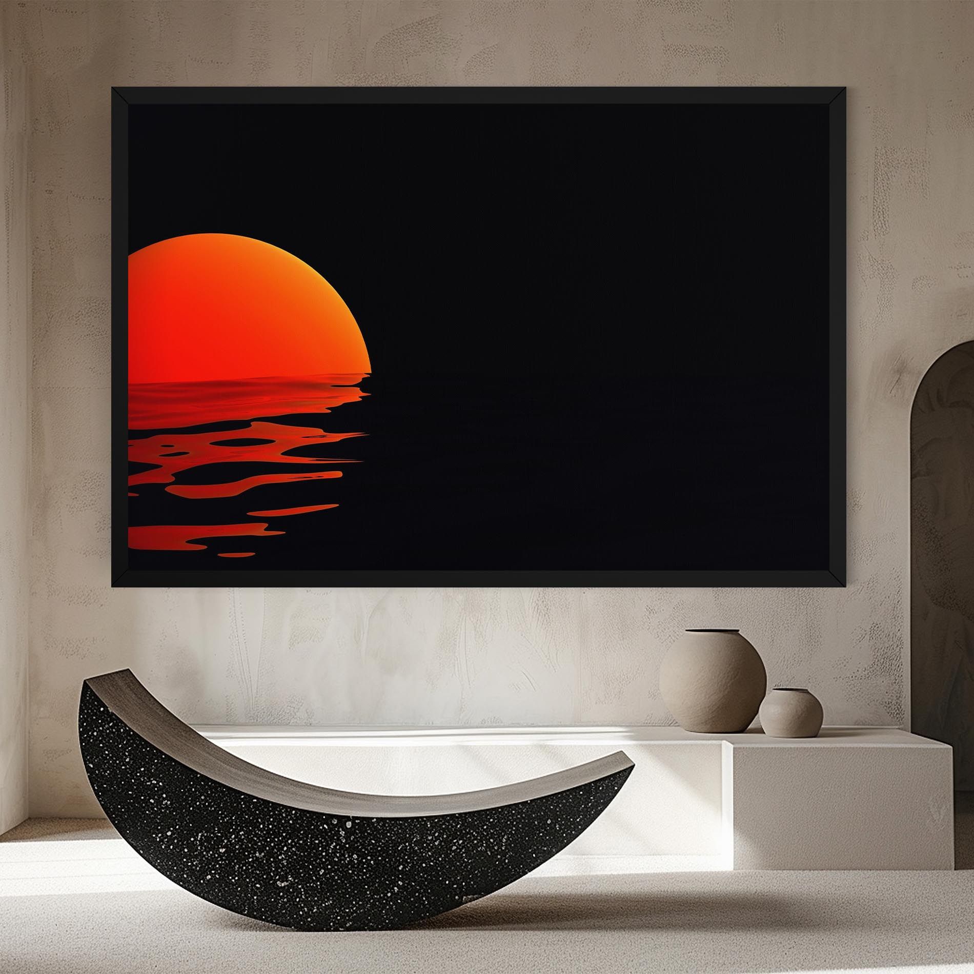 Red Evening Sunset mockup 8