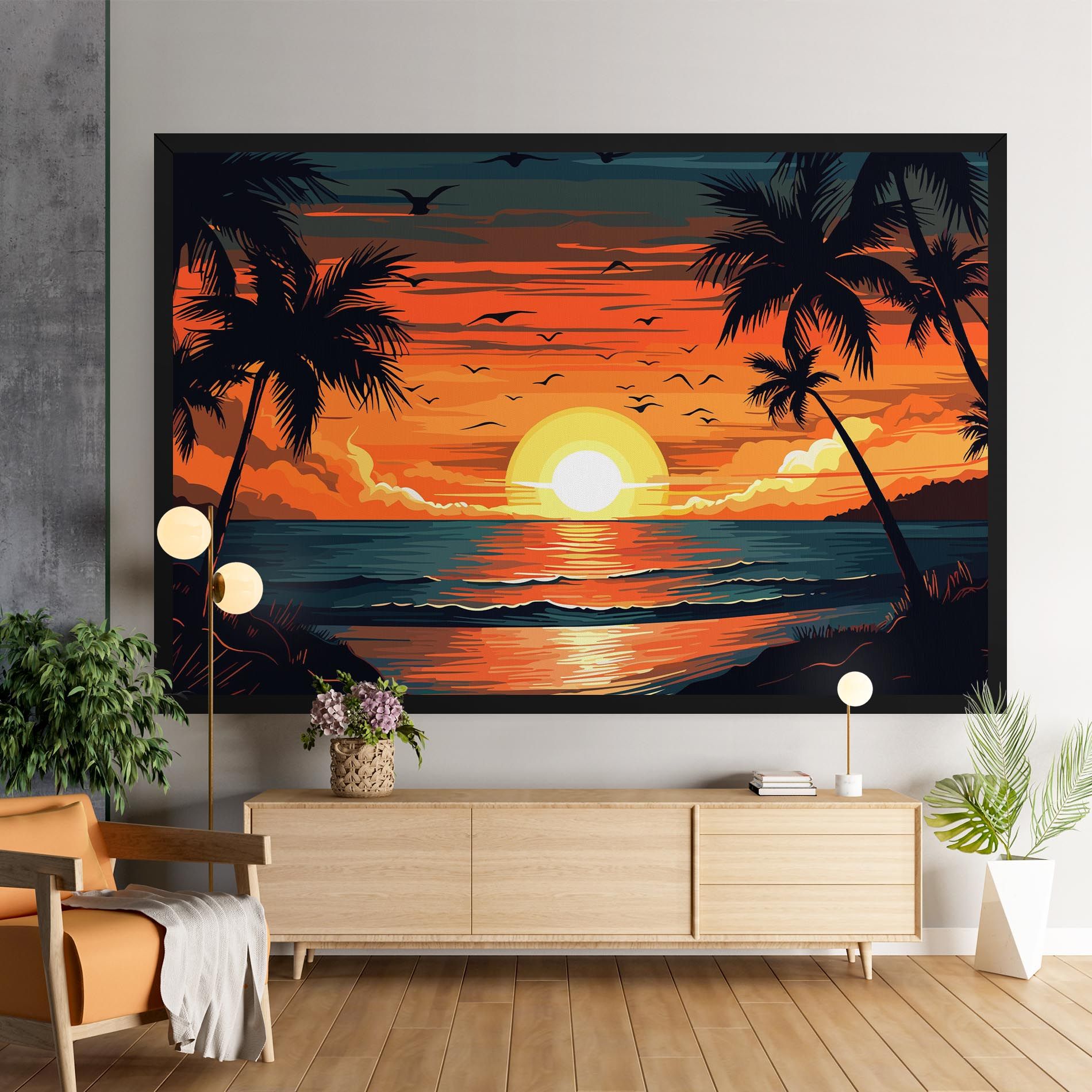 Amazing Sunset View mockup 9