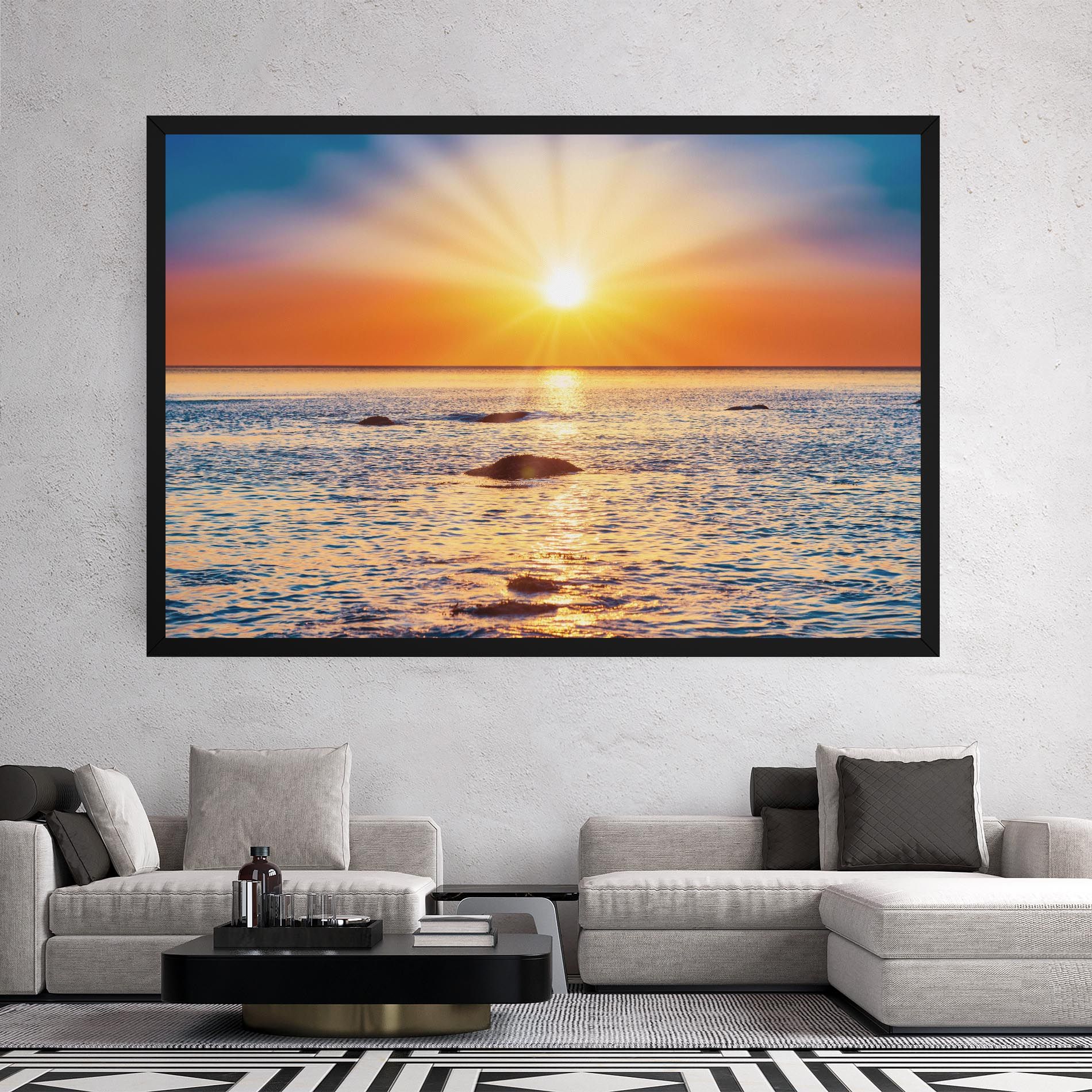 Sunset Beach Rocks mockup 2