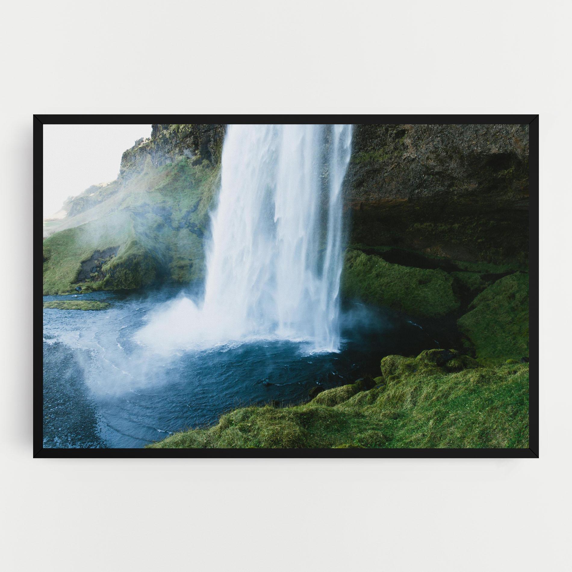 Картина на платно Majestic Waterfall mockup 0