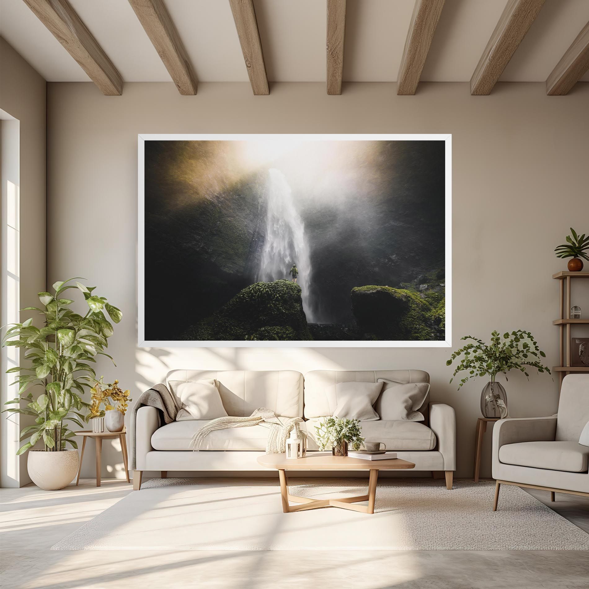 Green Man Waterfall mockup 6