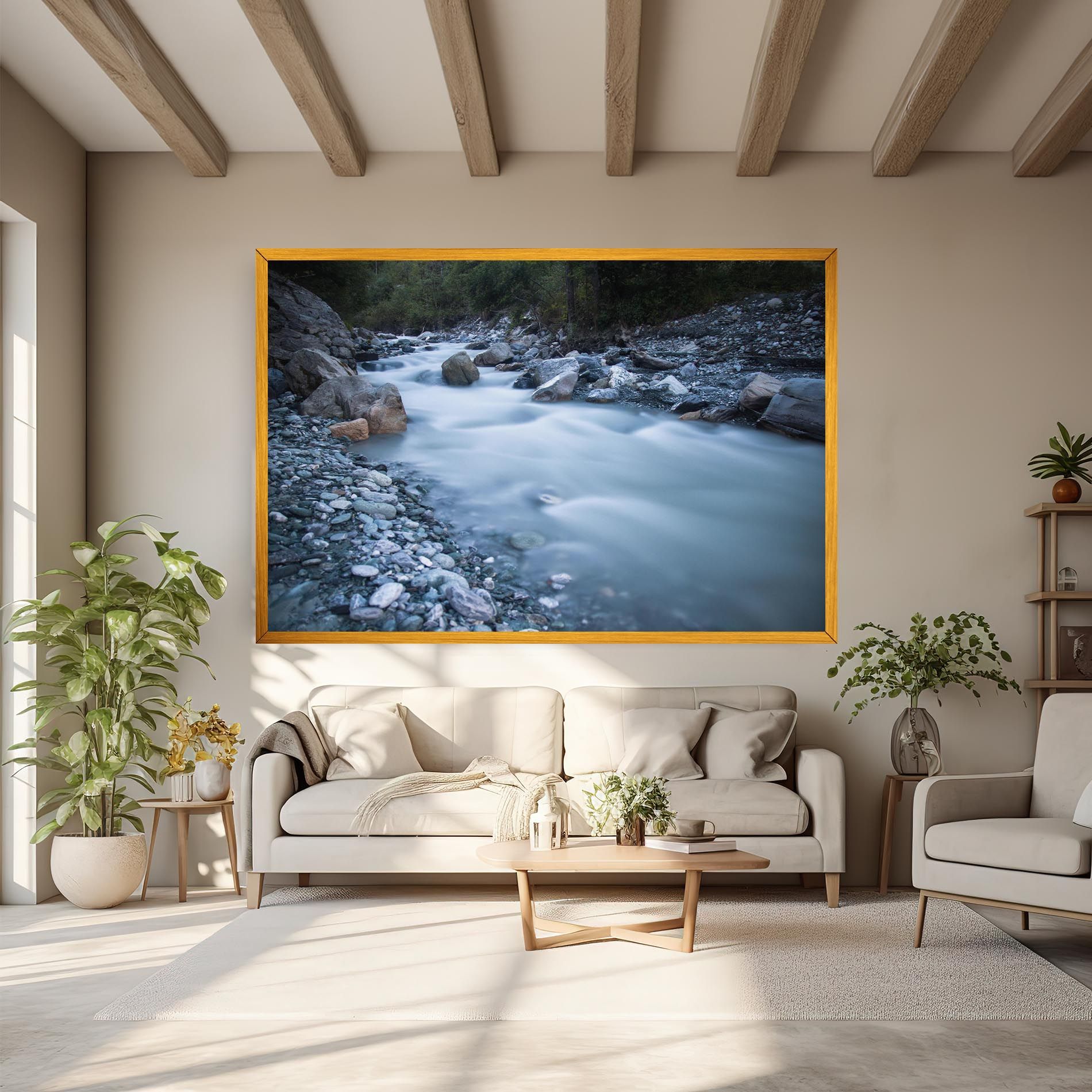 Grey Water Falling mockup 6