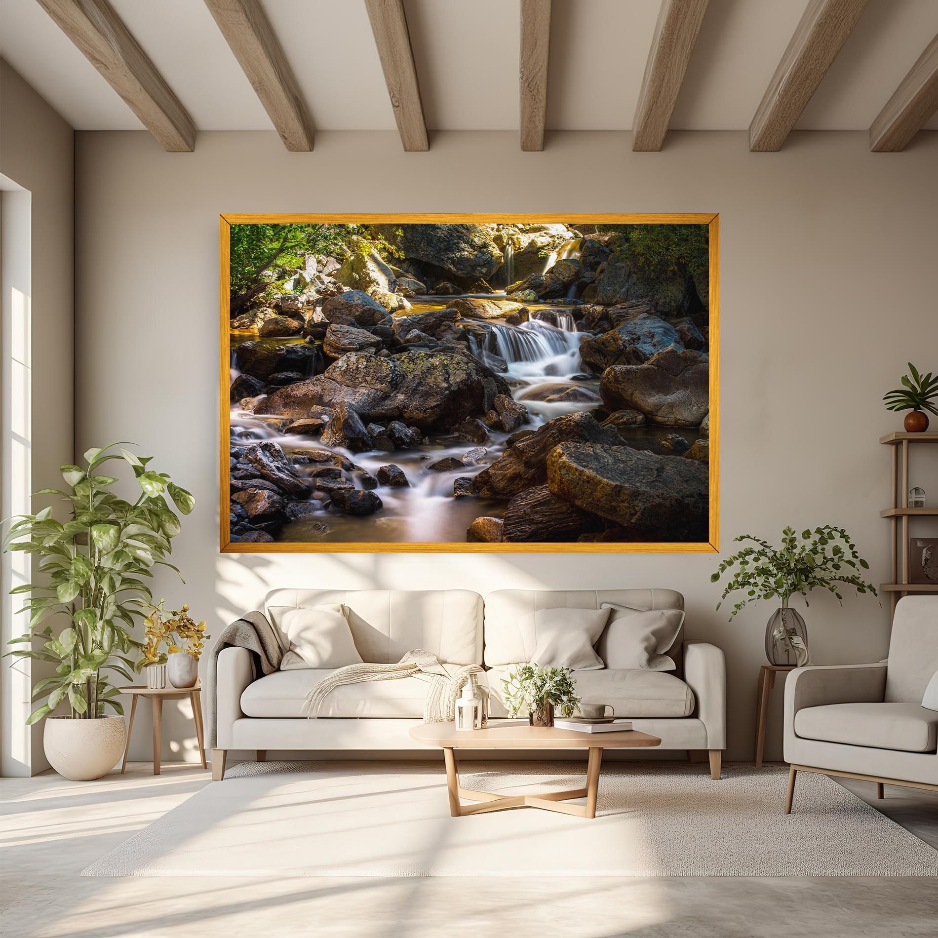 Nature Rocks Waterfall mockup 6