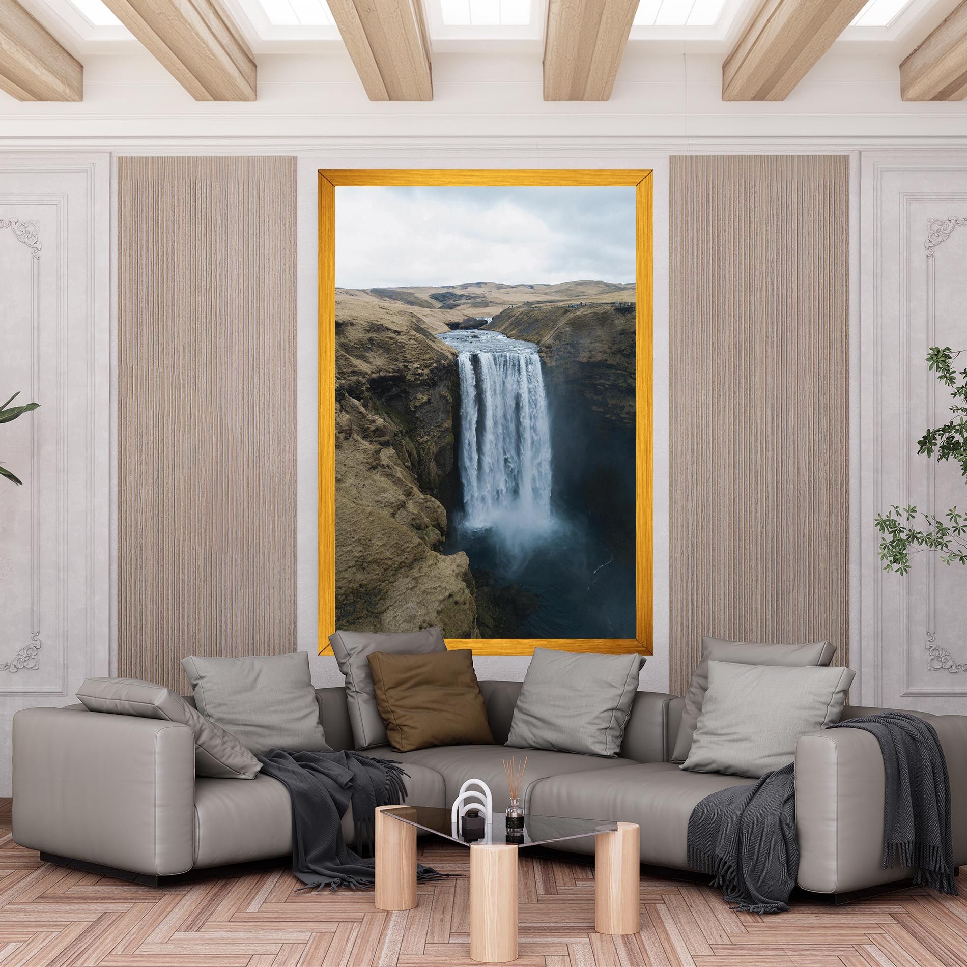 Desert Vibe Waterfall mockup 6