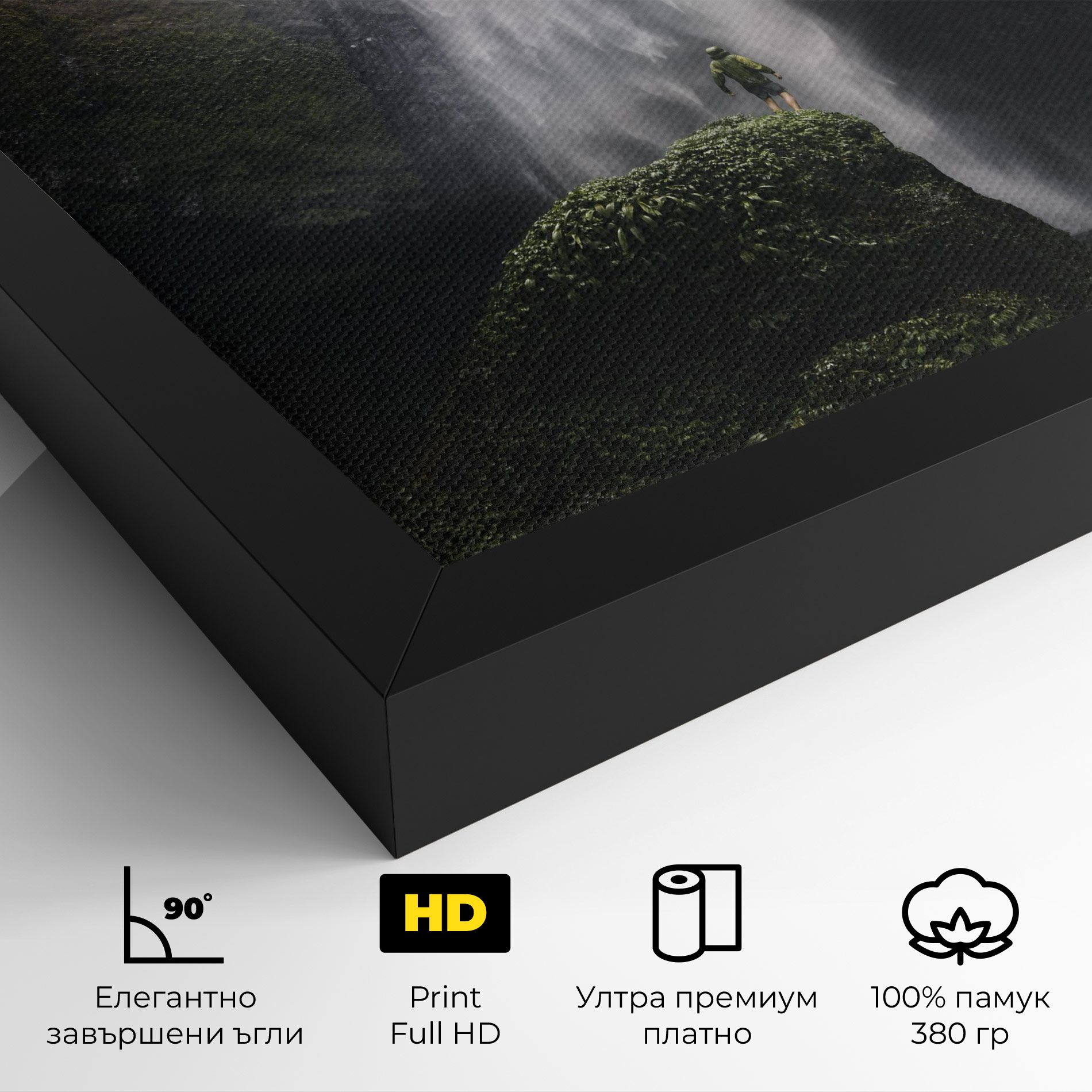 Green Man Waterfall mockup 4