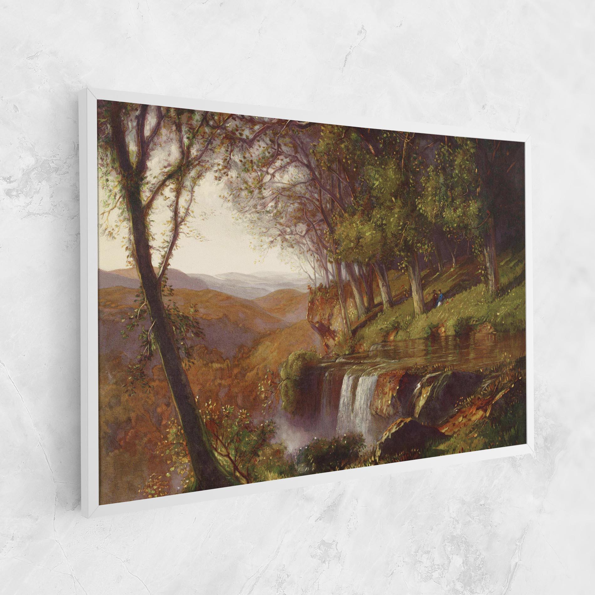 Картина на платно Waterfall Painting mockup 1