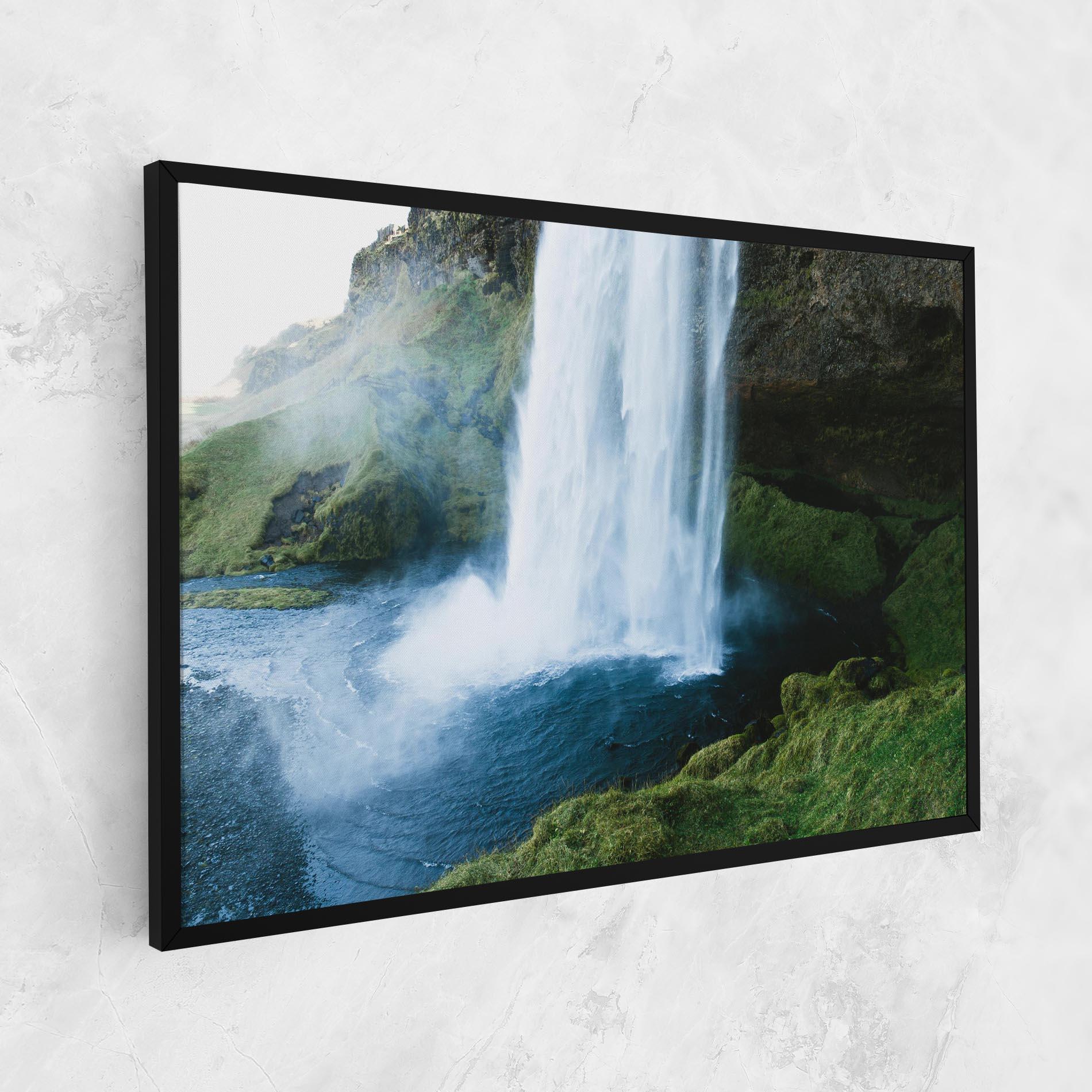 Картина на платно Majestic Waterfall mockup 1