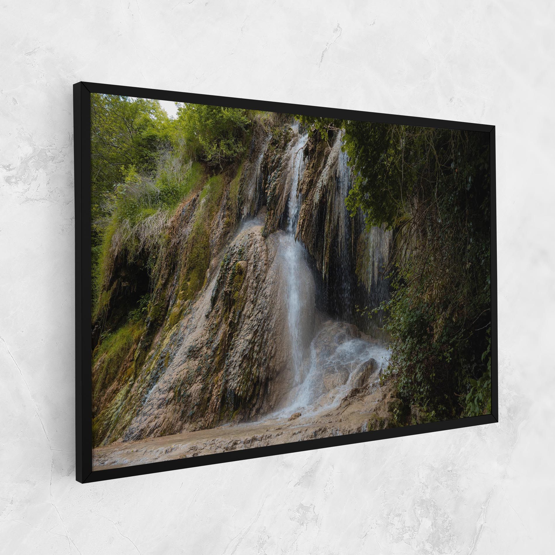 Pretty Waterfall Forest mockup 1