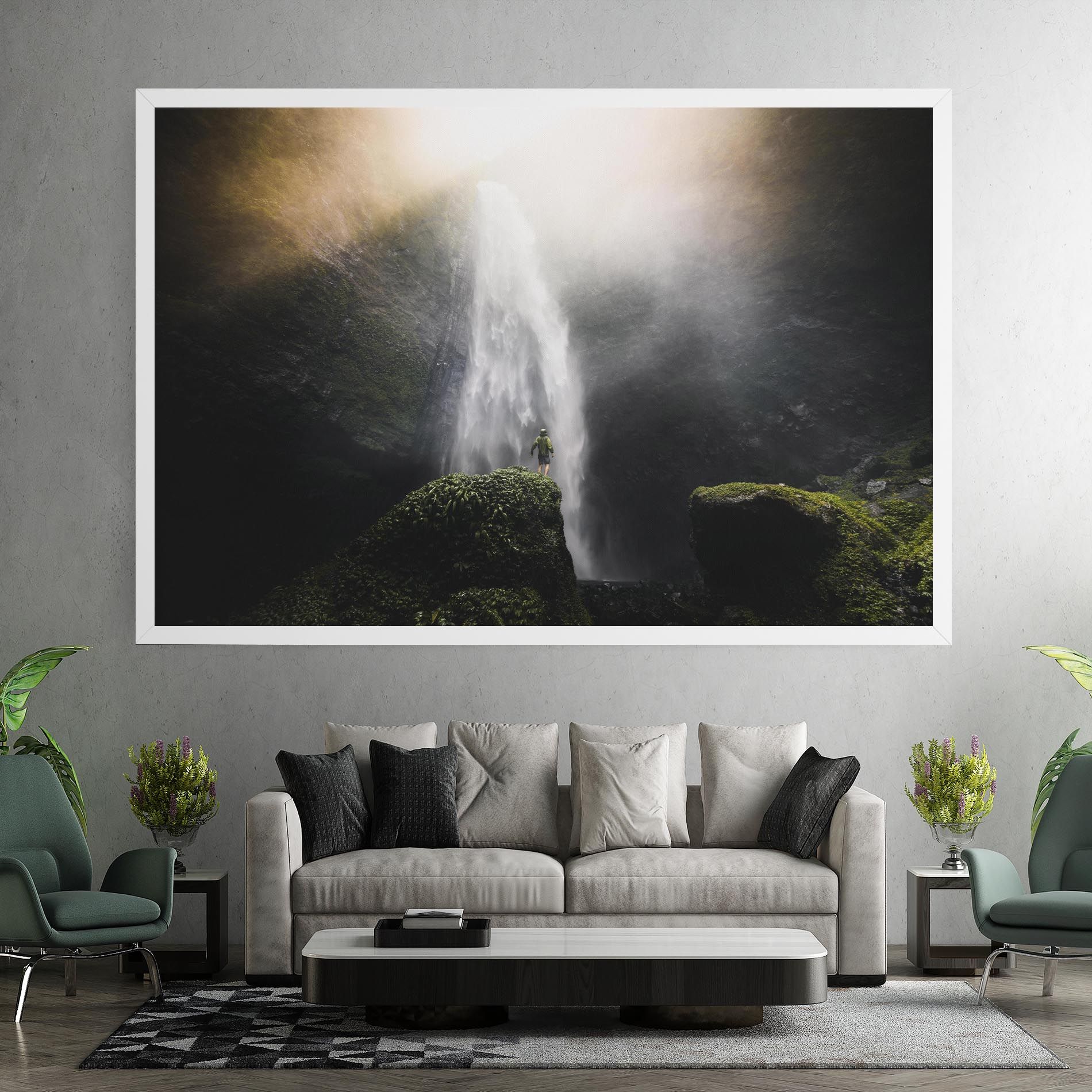 Green Man Waterfall mockup 7