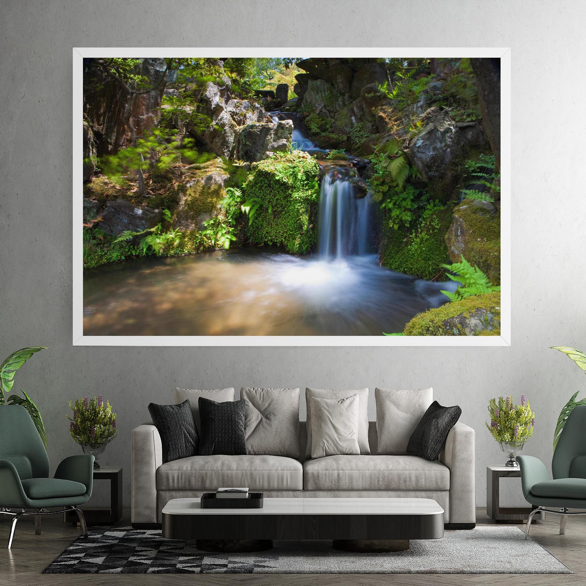 Jungle View Waterfall mockup 7