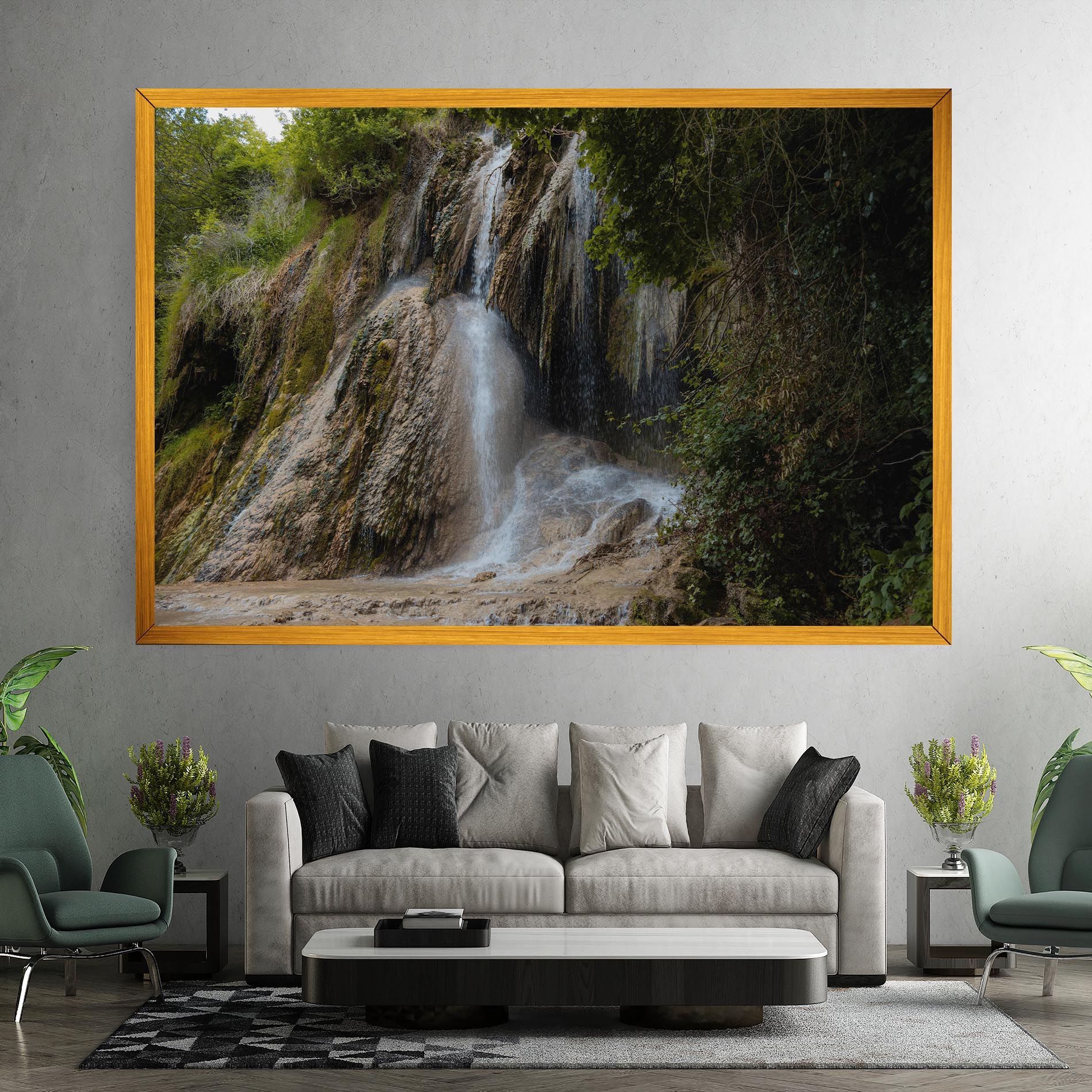 Pretty Waterfall Forest mockup 7