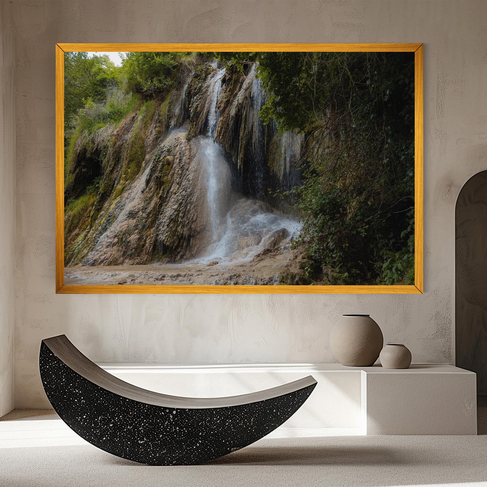 Pretty Waterfall Forest mockup 8