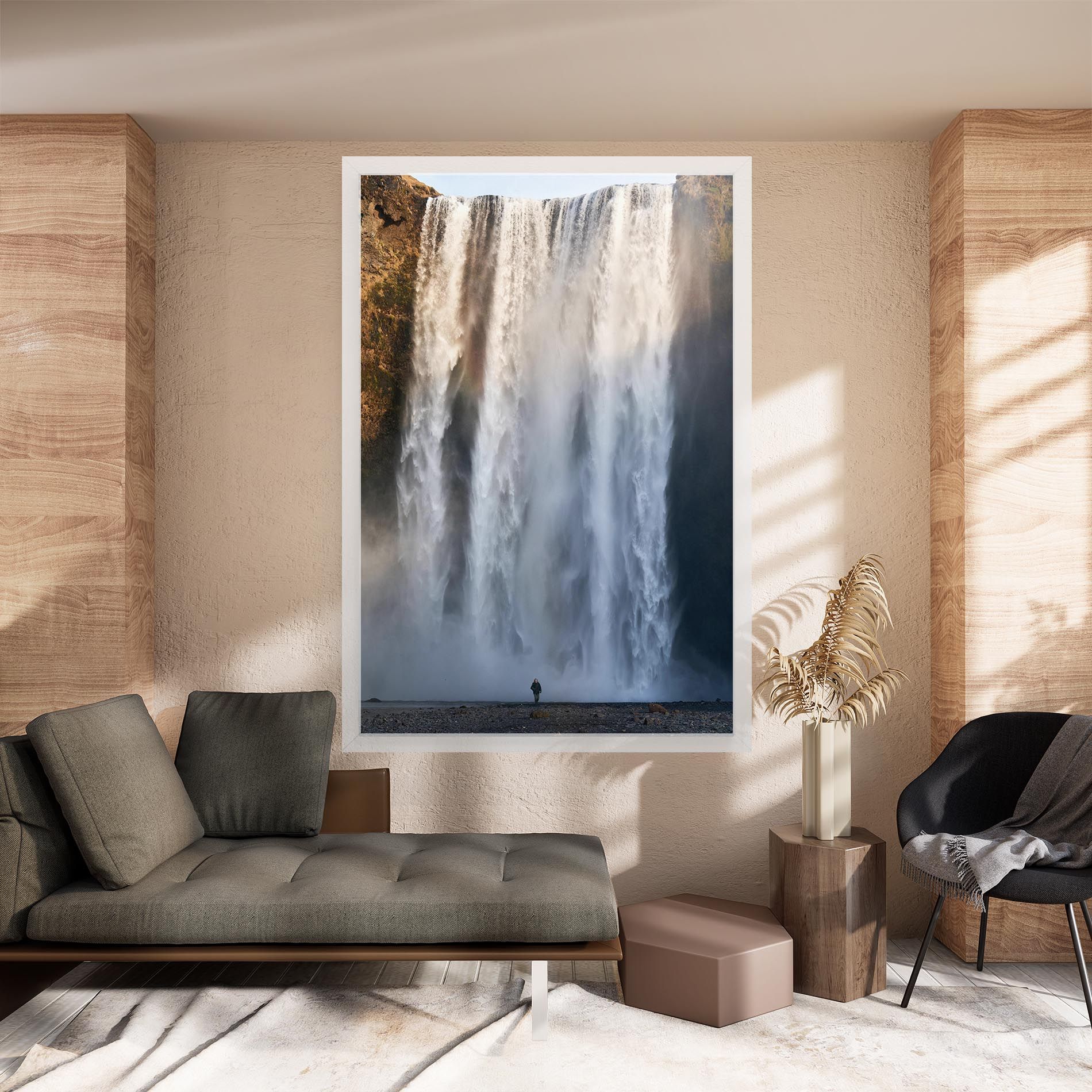 Small Man Waterfall mockup 8