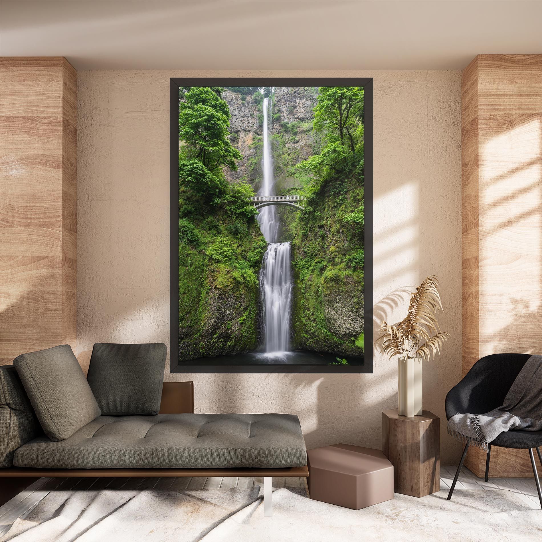 Green Leaves Bridge View mockup 8