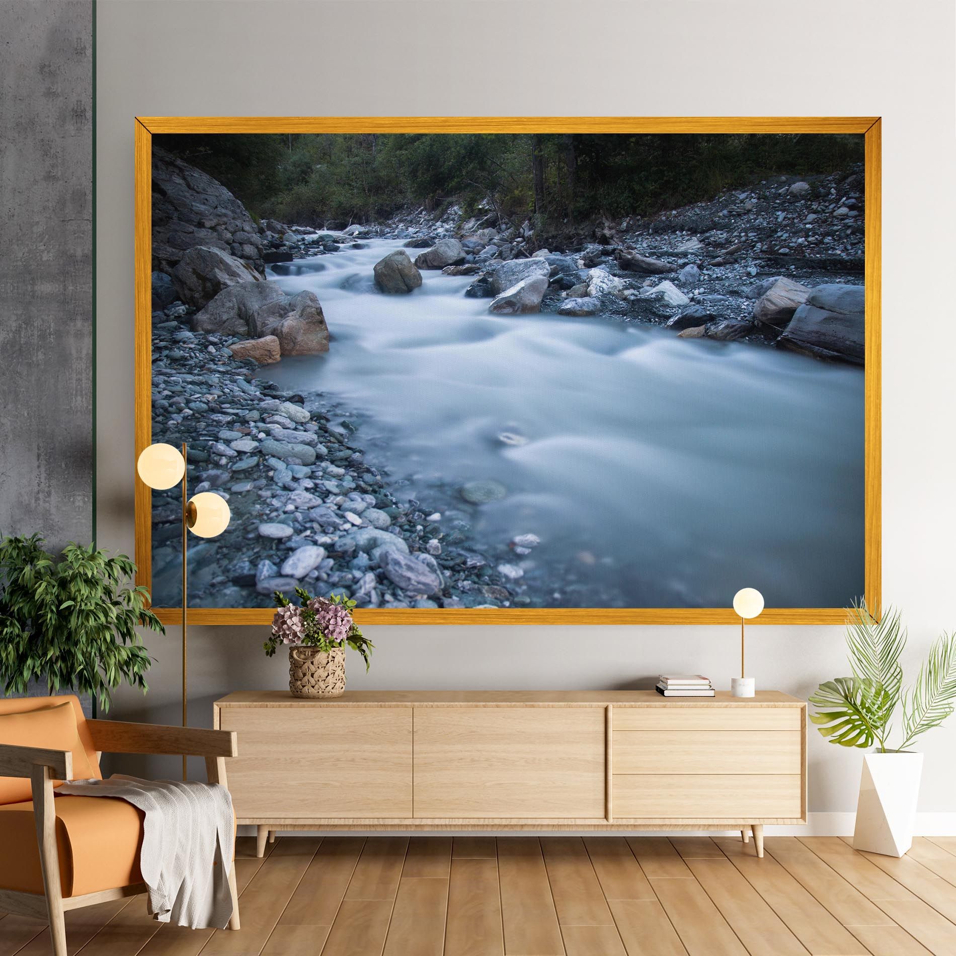 Grey Water Falling mockup 9