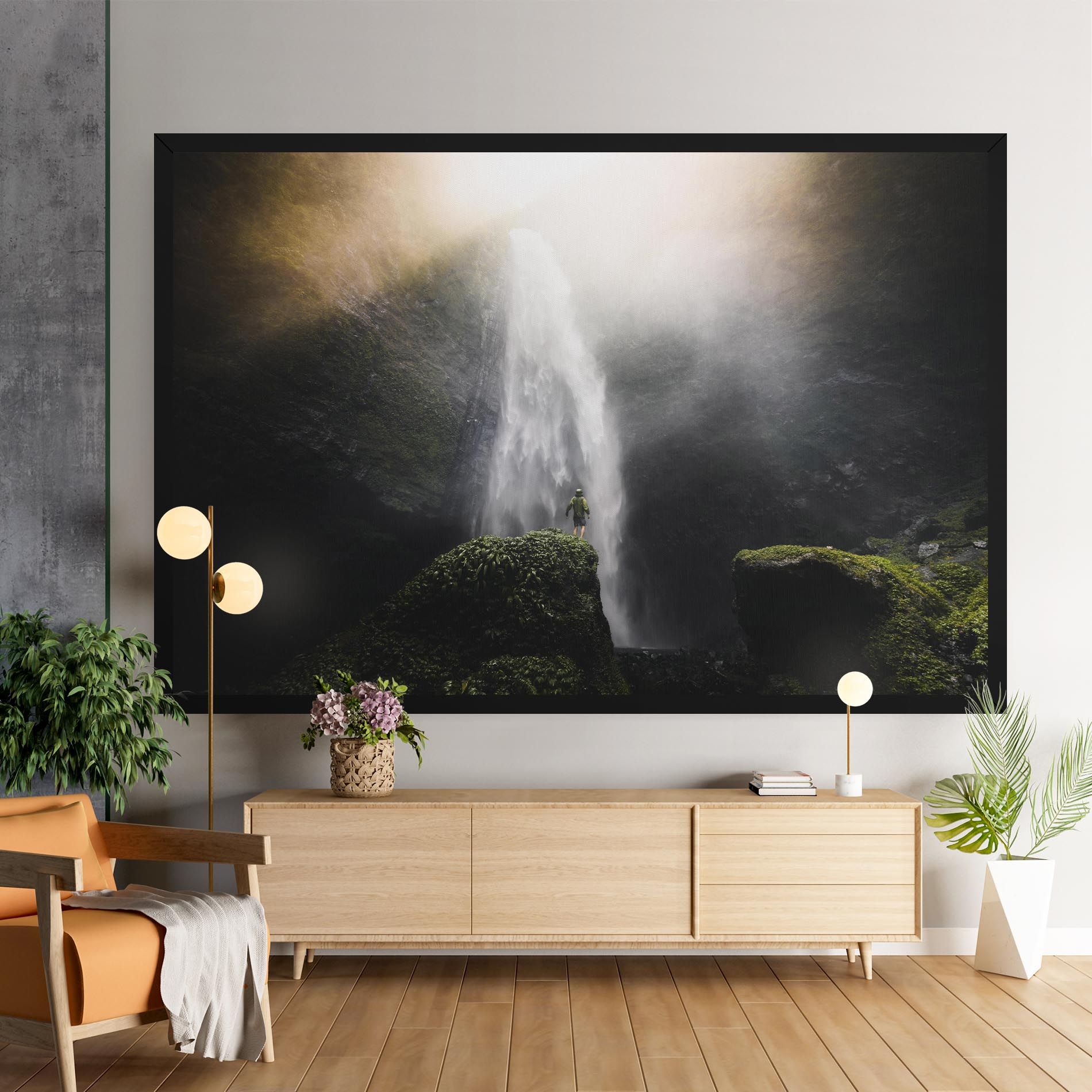 Green Man Waterfall mockup 9