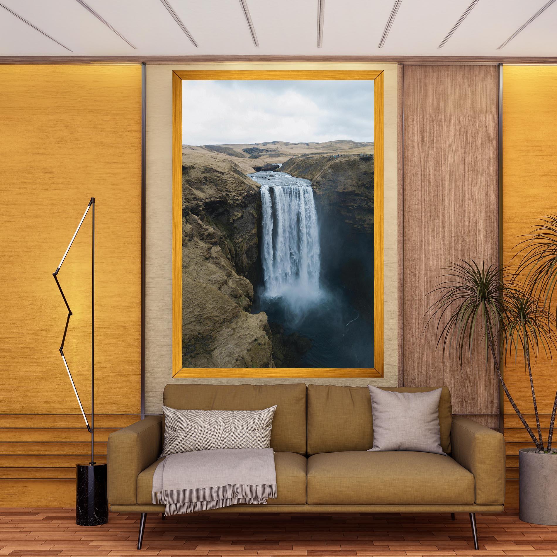 Картина на платно Desert Vibe Waterfall mockup 9
