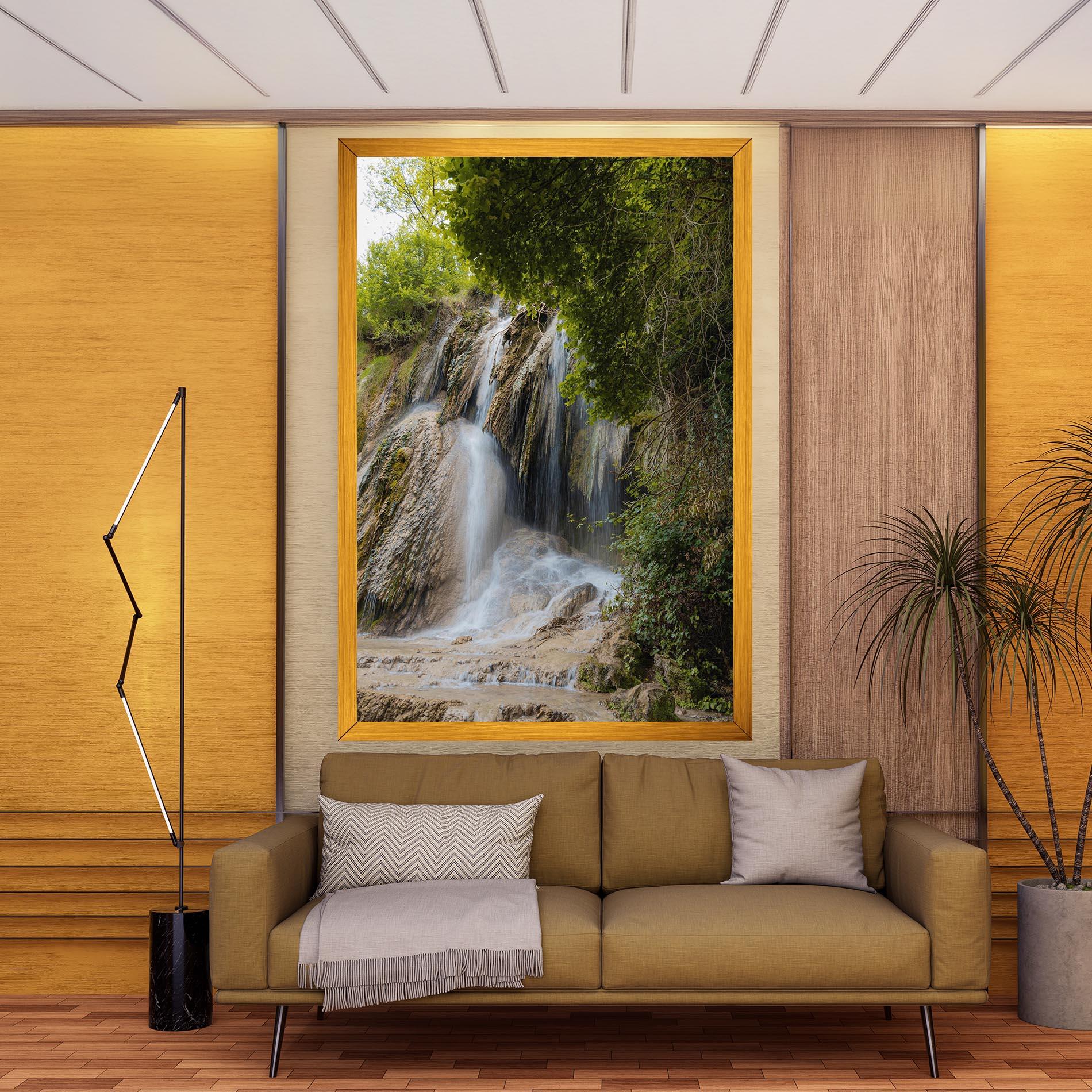 Картина на платно Forest Waterfall View mockup 9