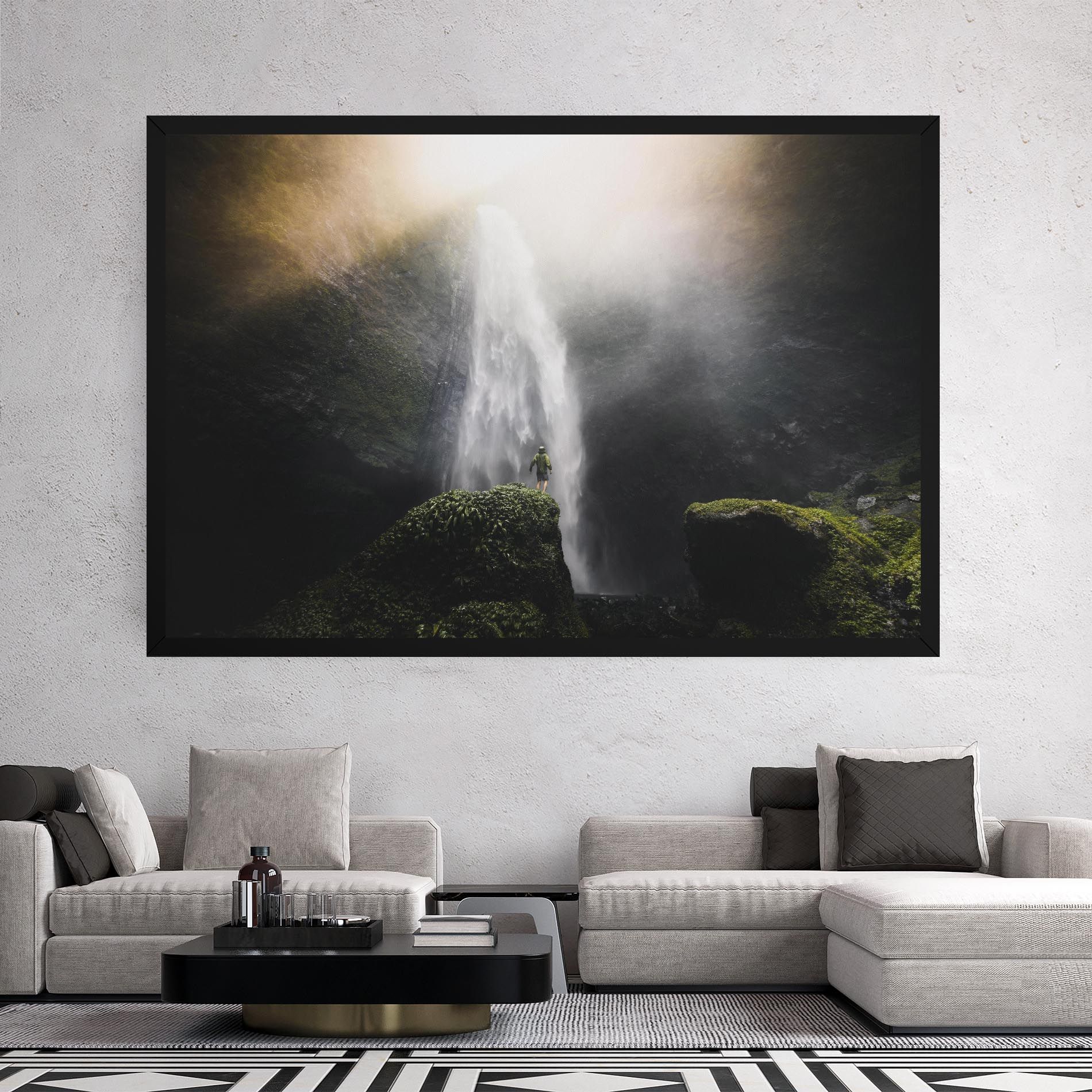 Green Man Waterfall mockup 2