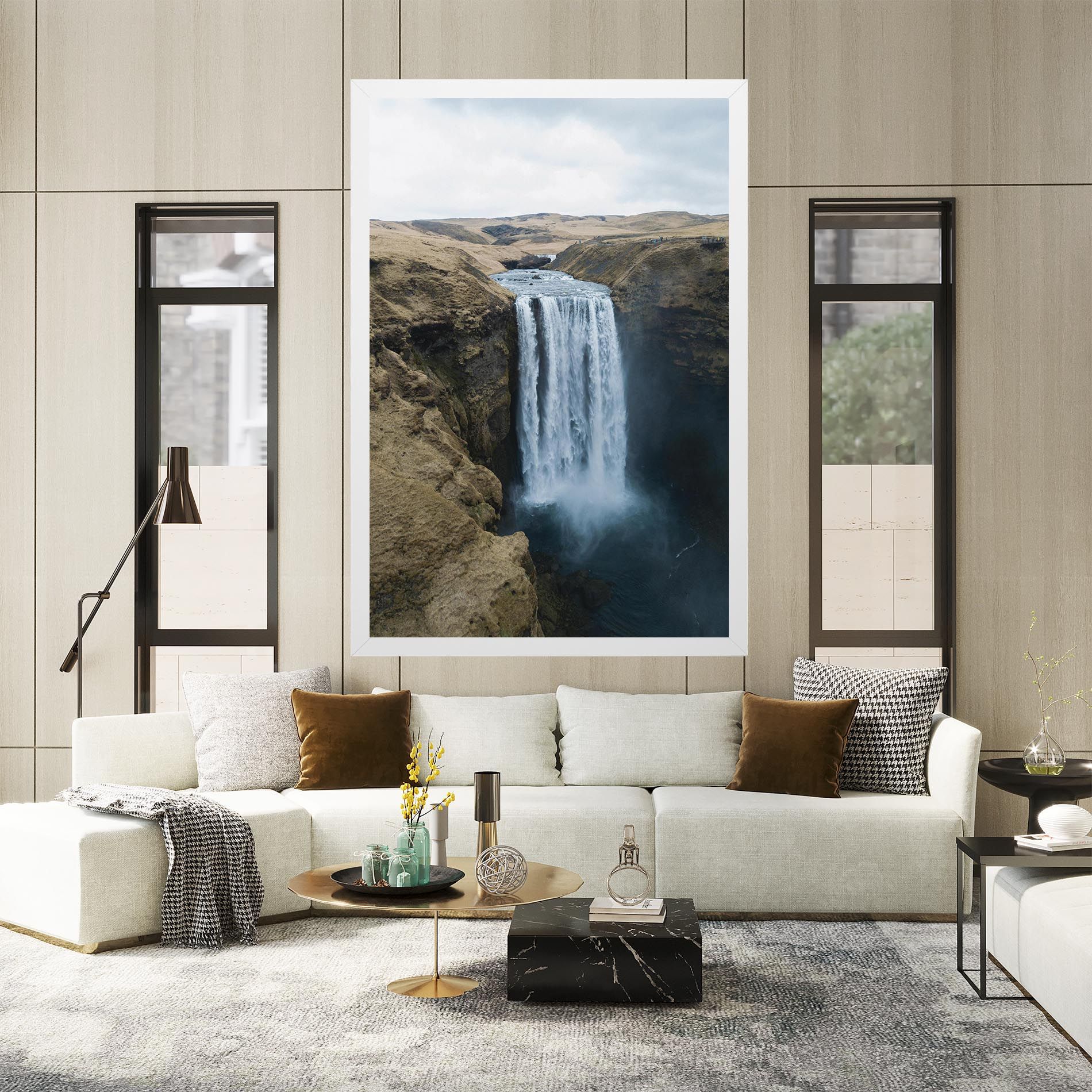 Desert Vibe Waterfall mockup 2