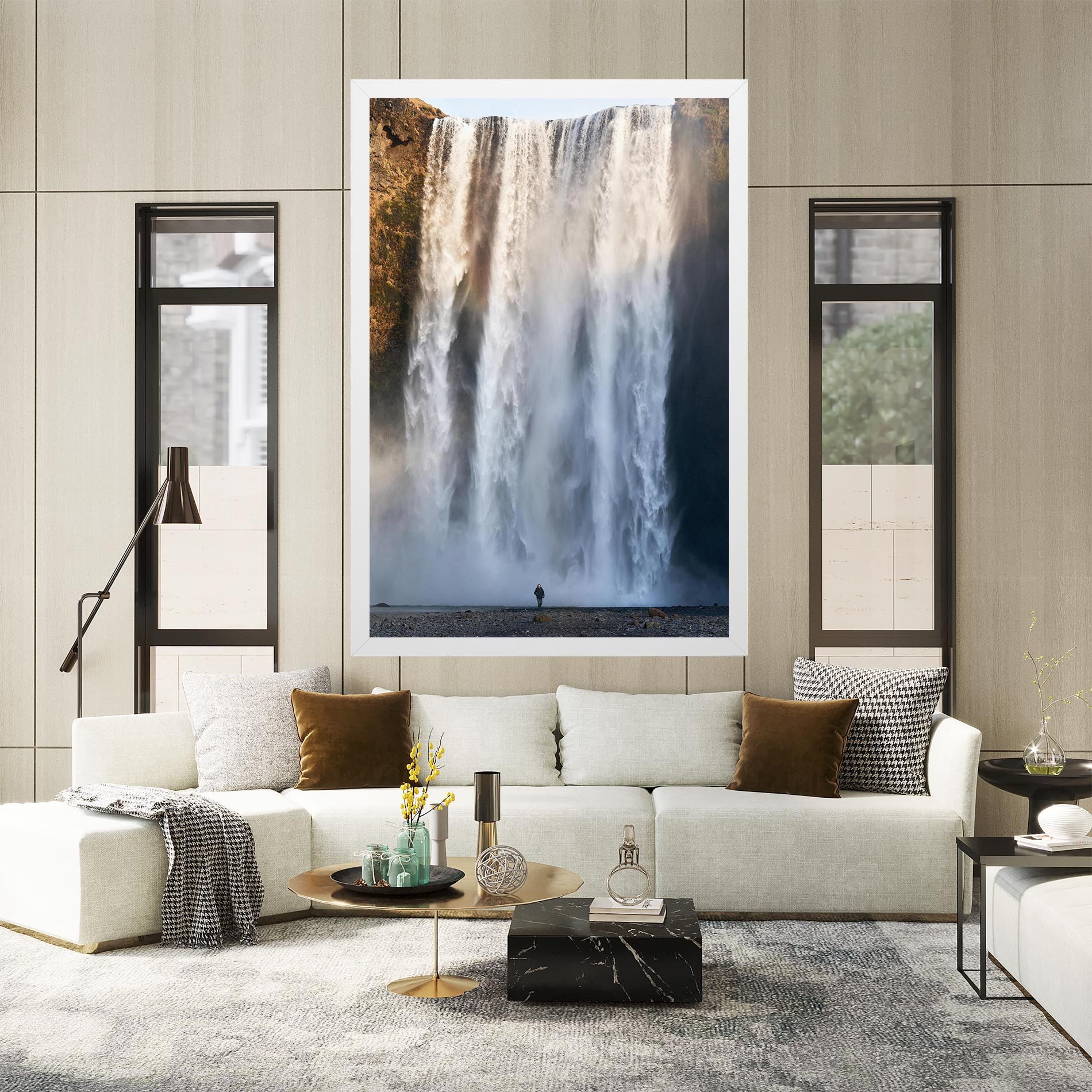Small Man Waterfall mockup 2