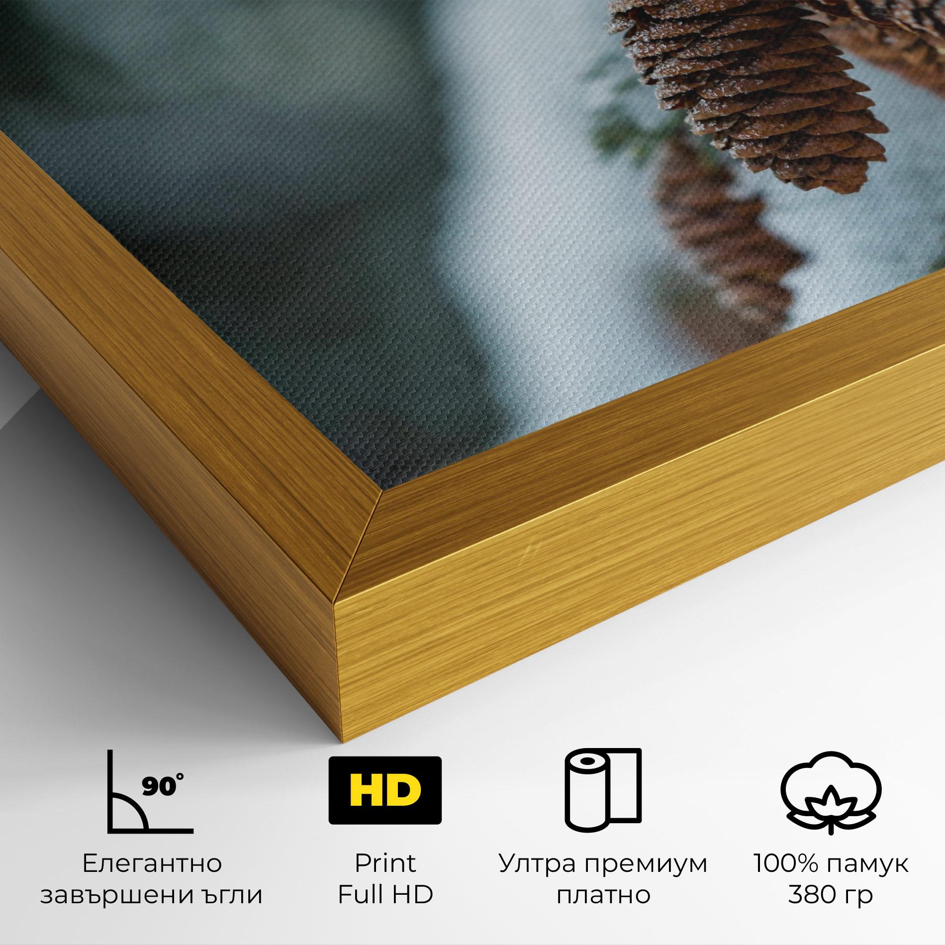 Картина на платно Pretty Snow Cones mockup 4