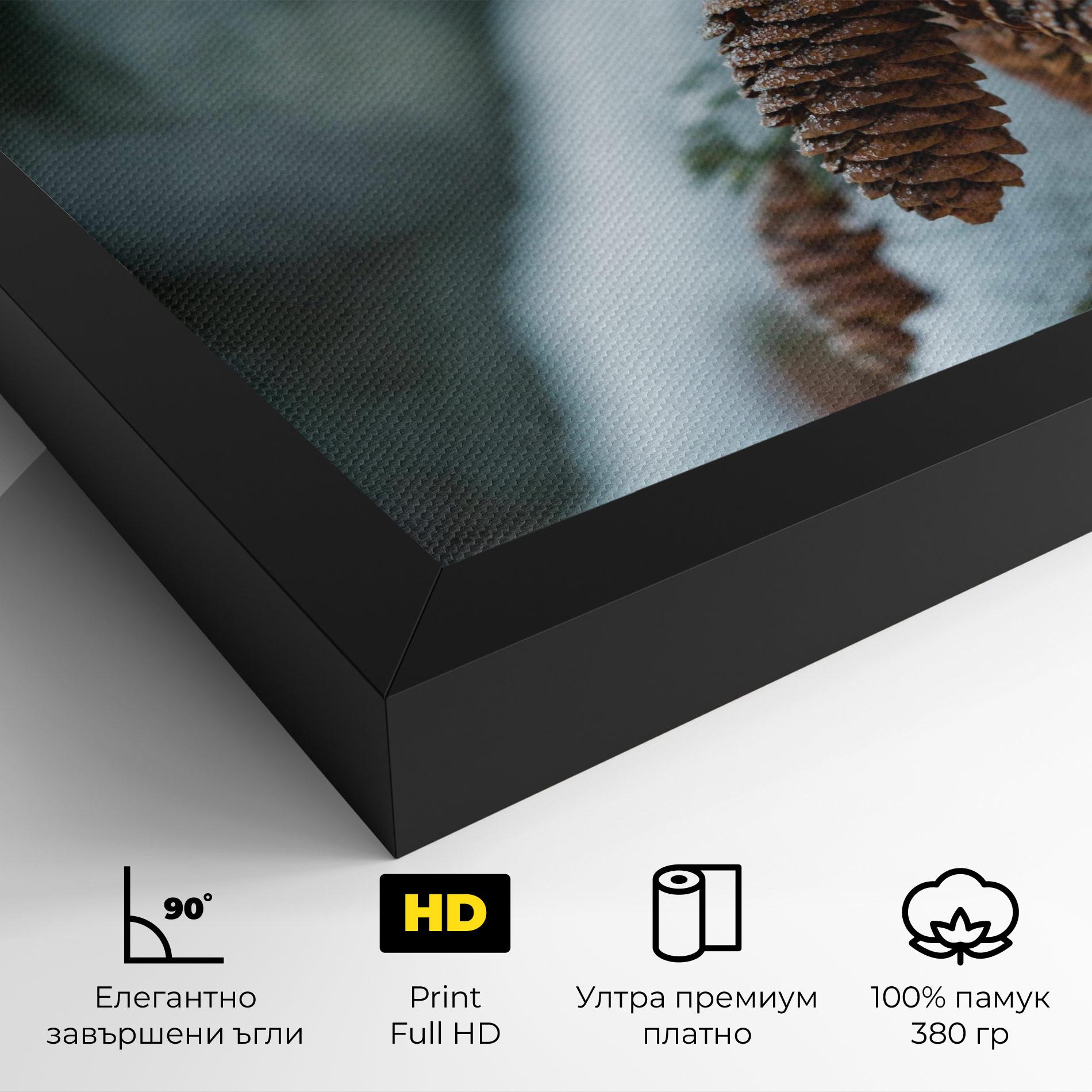 Картина на платно Pretty Snow Cones mockup 4