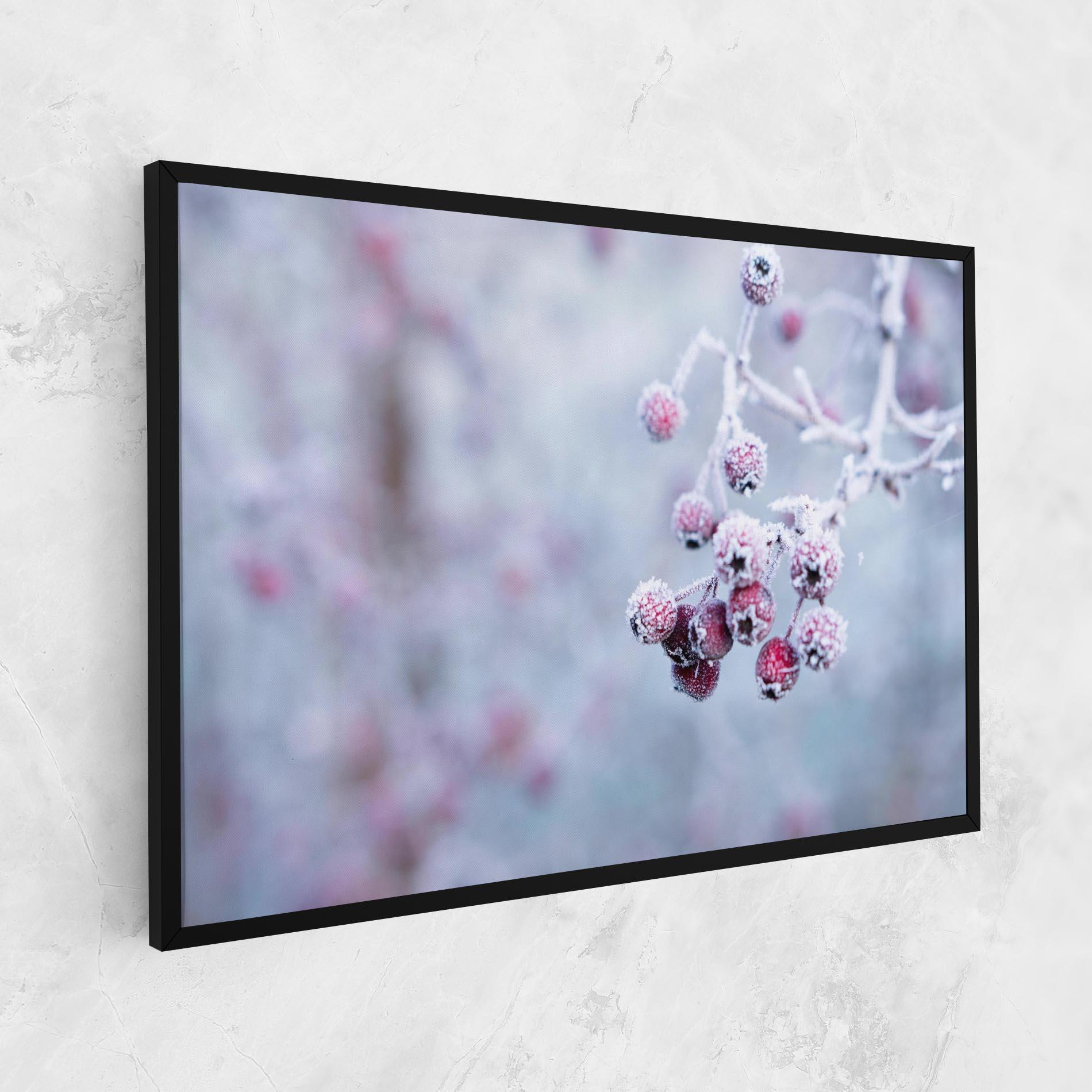 Картина на платно Red Winter Fruits mockup 1