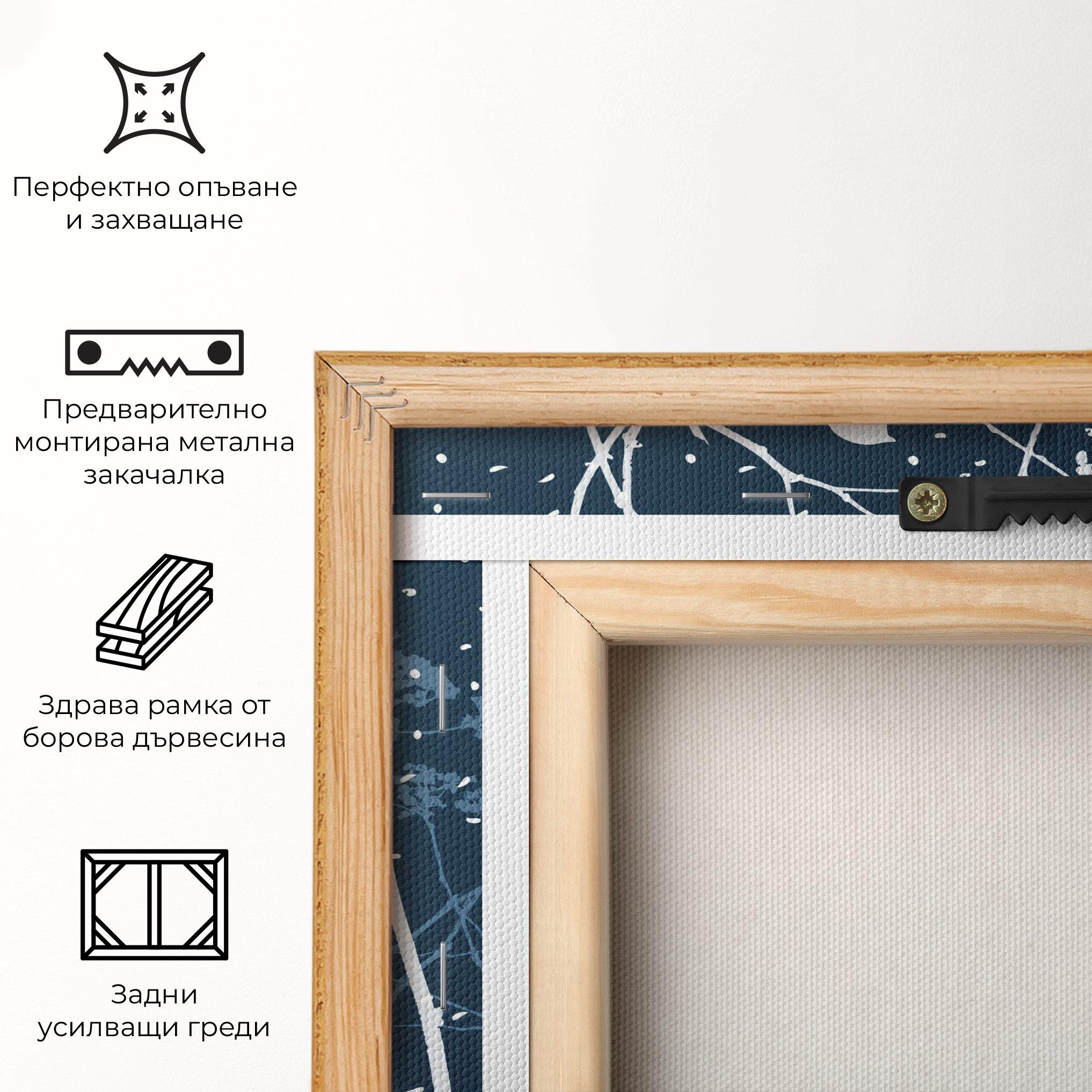 Картина на платно Meadow Flowers mockup 5