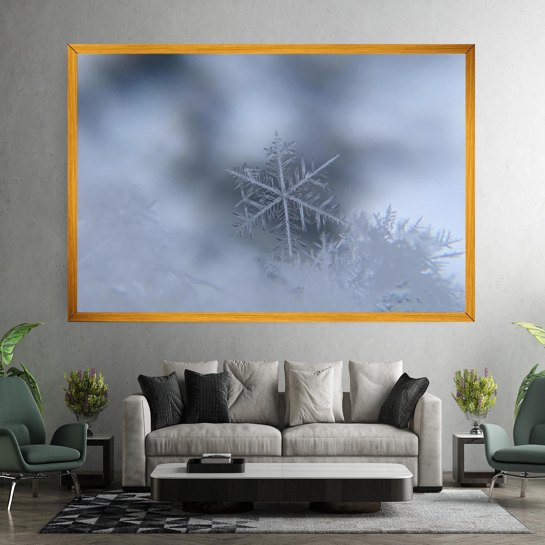 Pretty Snowflake mockup 7
