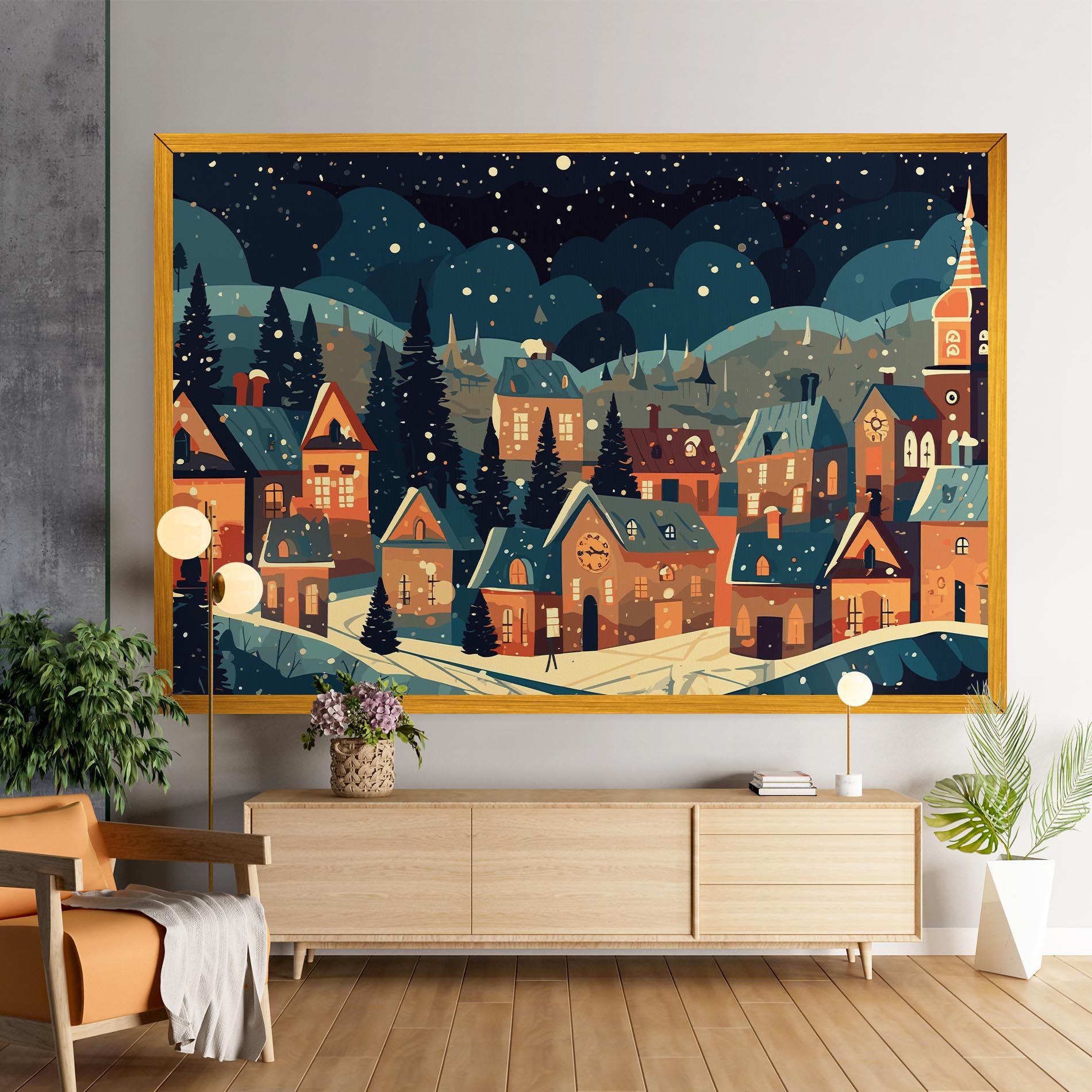 Winter View Houses mockup 9