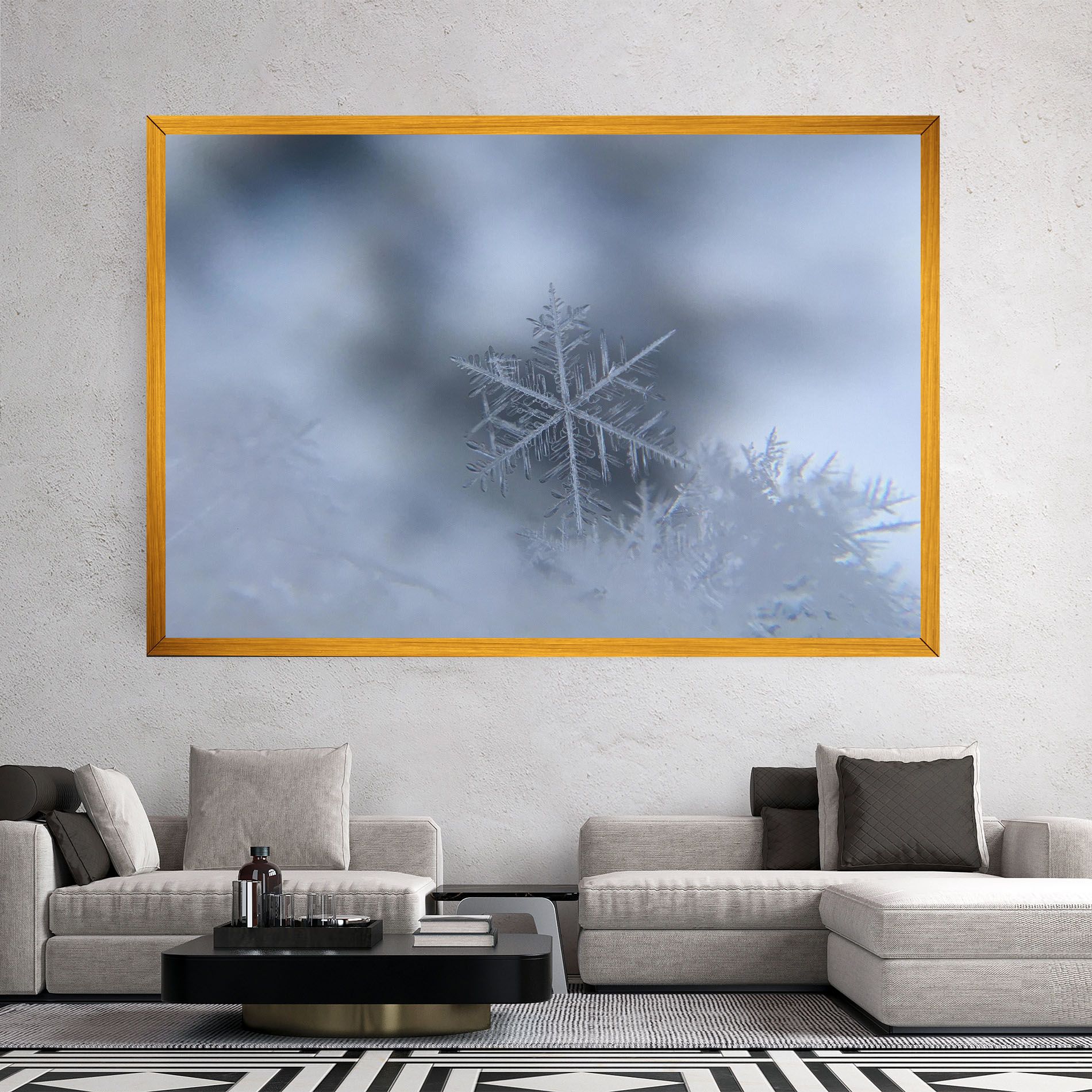 Pretty Snowflake mockup 2