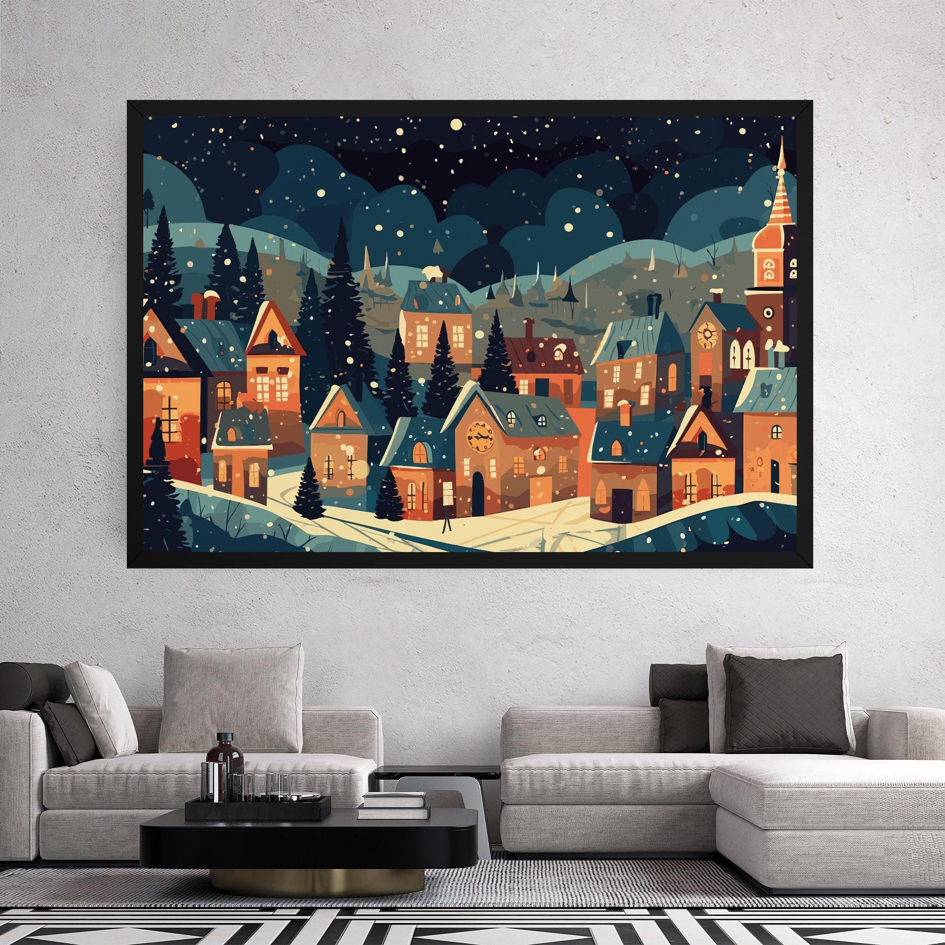 Winter View Houses mockup 2