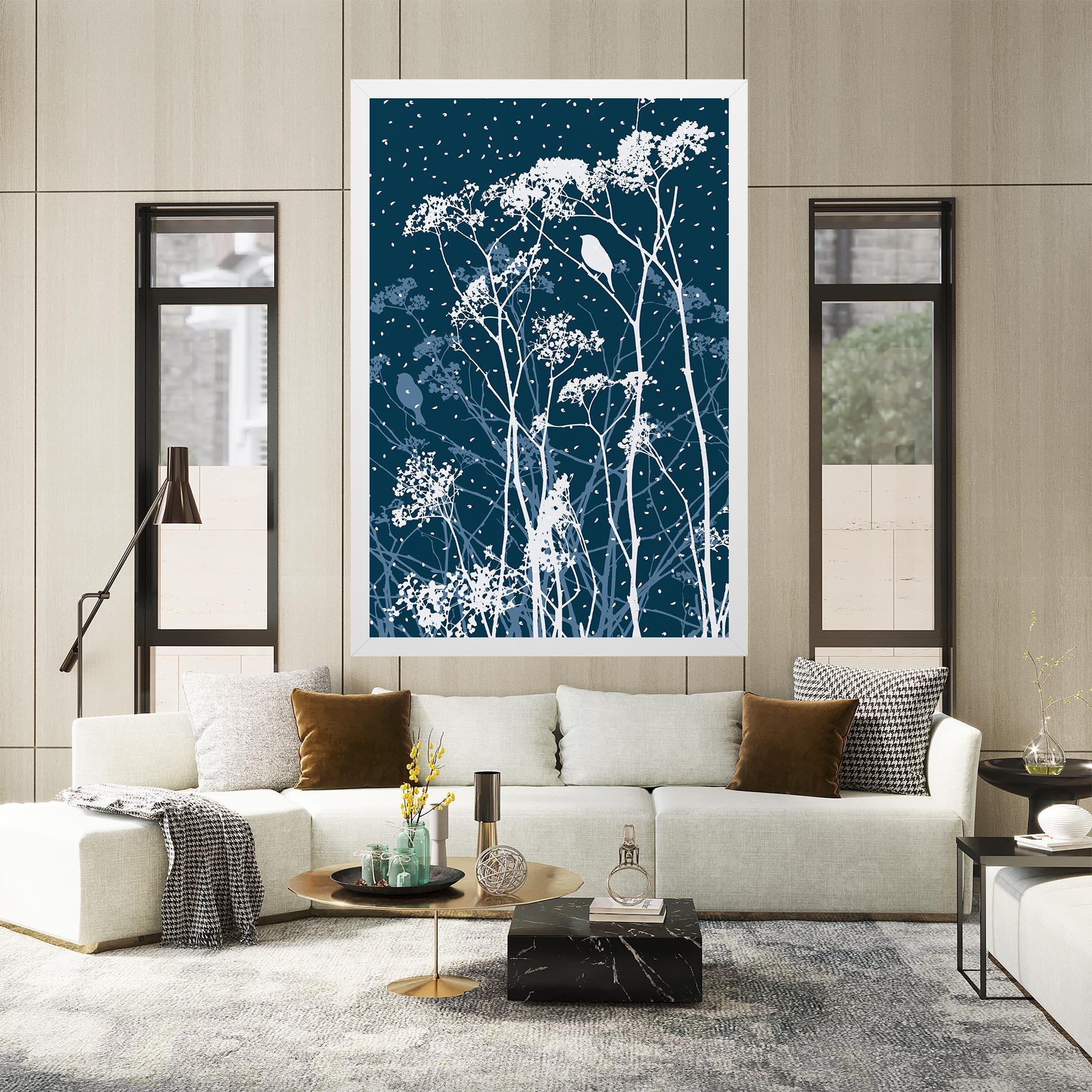 Картина на платно Meadow Flowers mockup 2