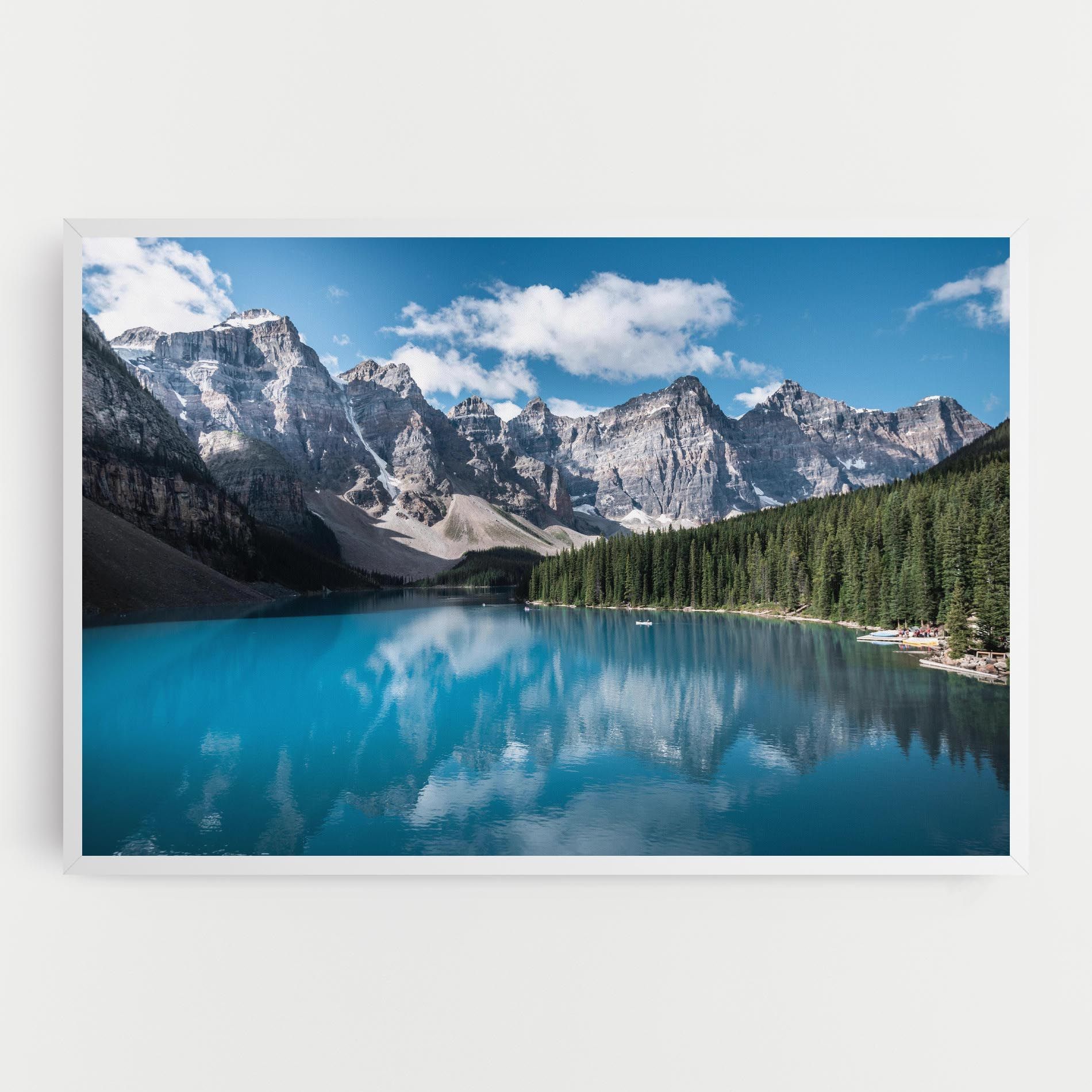 Beautiful Lake Canada mockup 0